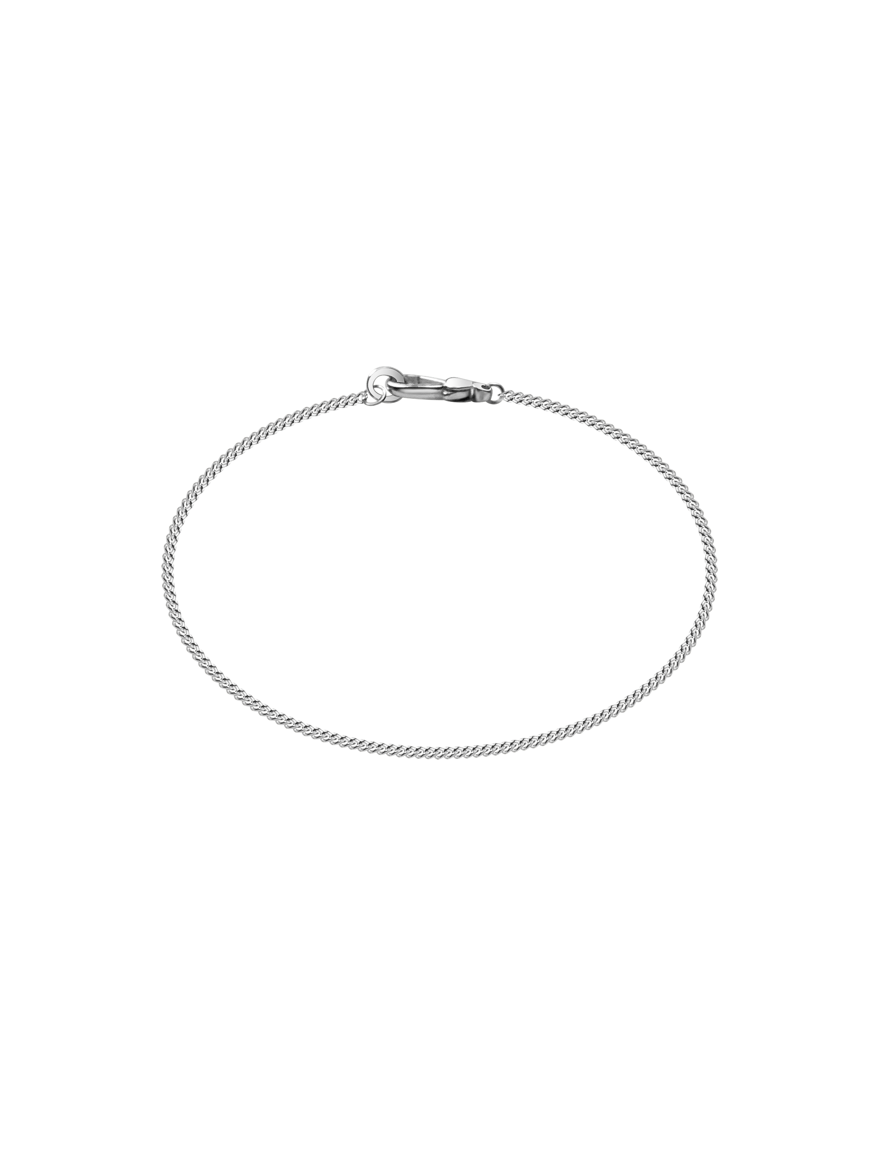 Laura Lombardi Silver Via Anklet