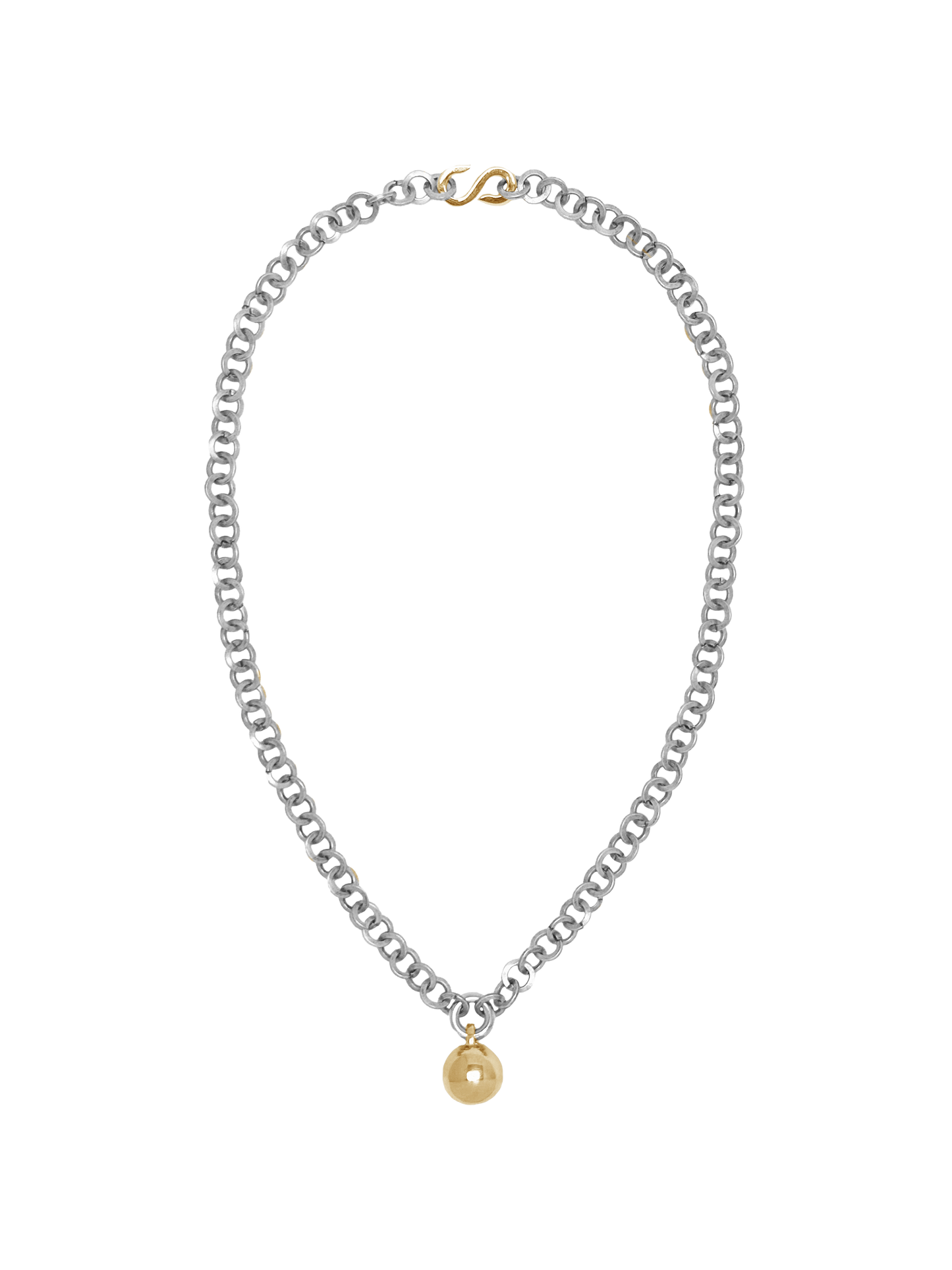 Laura Lombardi Two Tone Campana Necklace