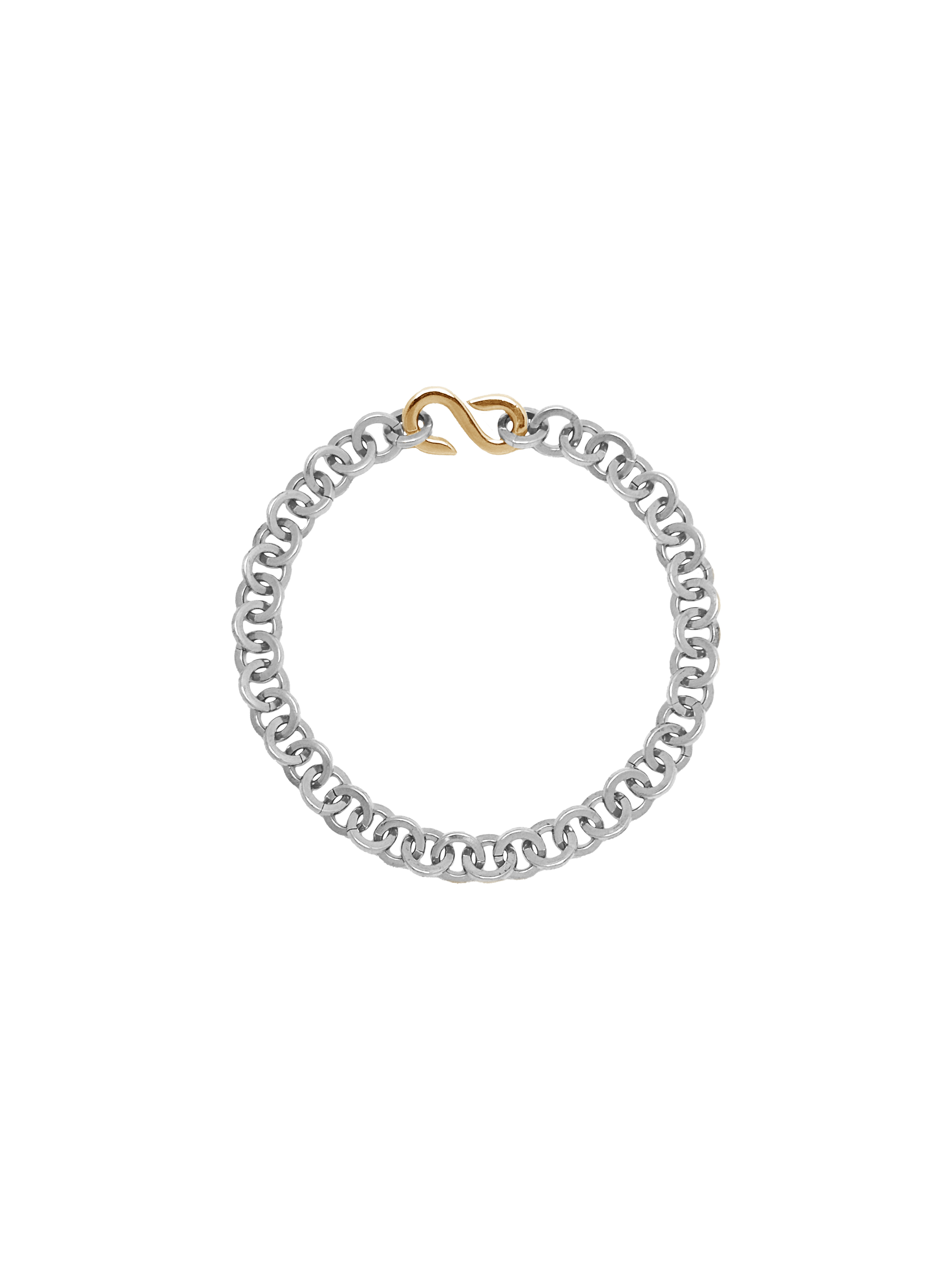 Laura Lombardi Two Tone Colonna Bracelet