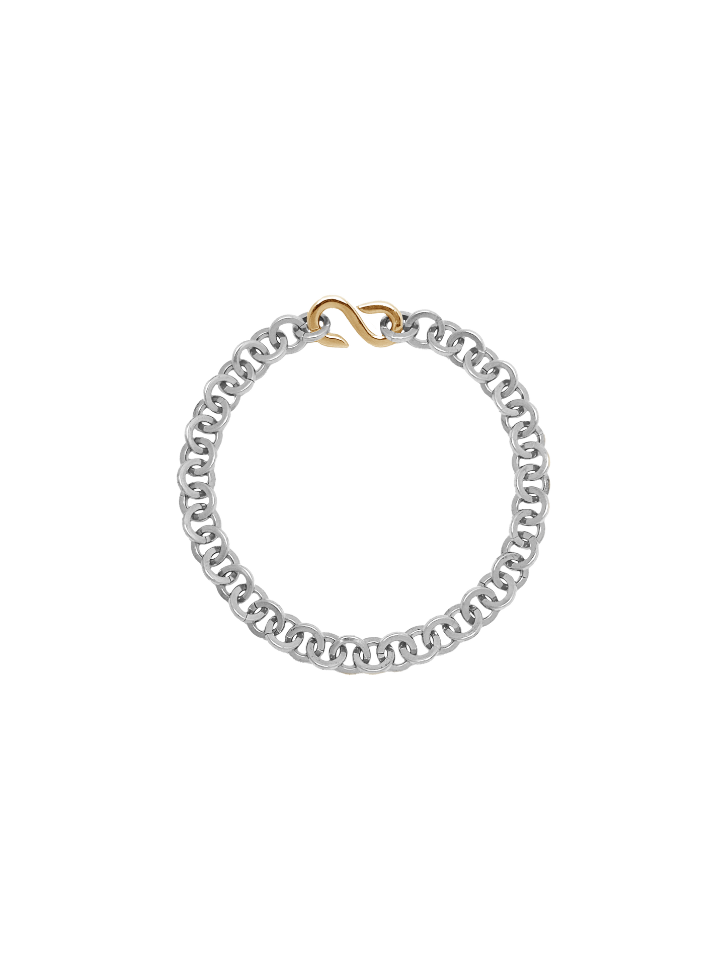 Laura Lombardi Two Tone Colonna Bracelet