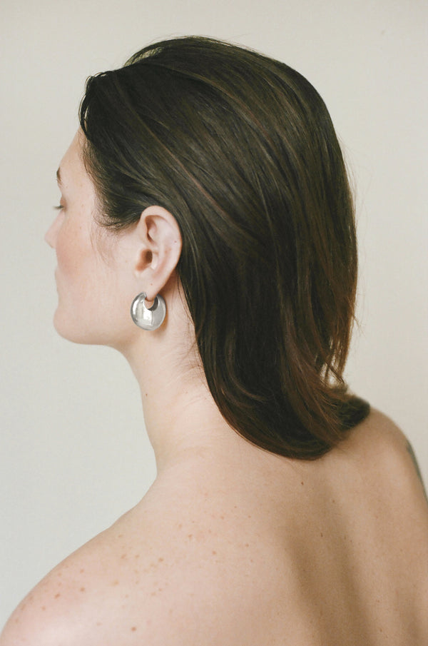 Silver Ferma Earrings