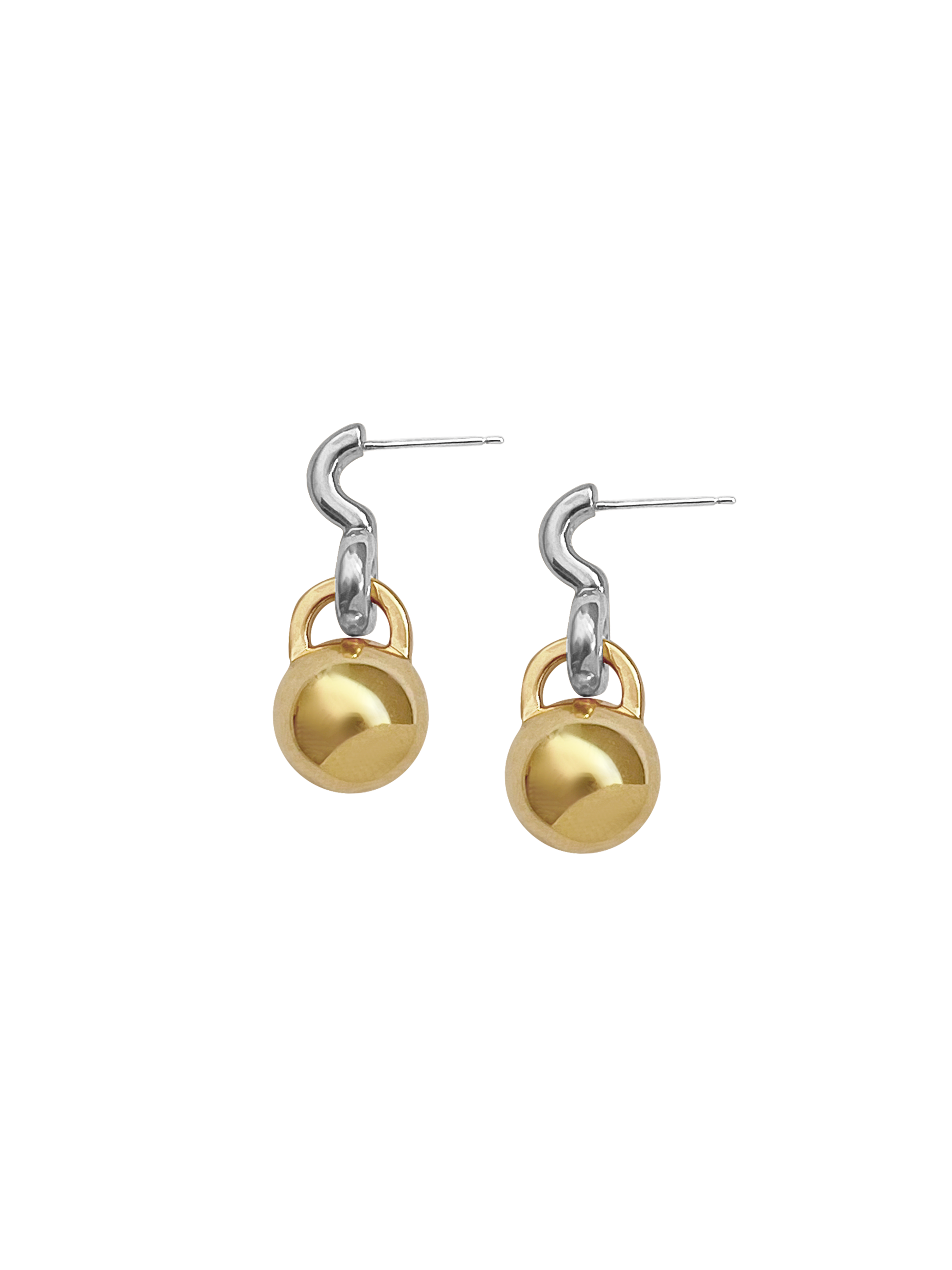 Laura Lombardi Two Tone Gioca Earrings