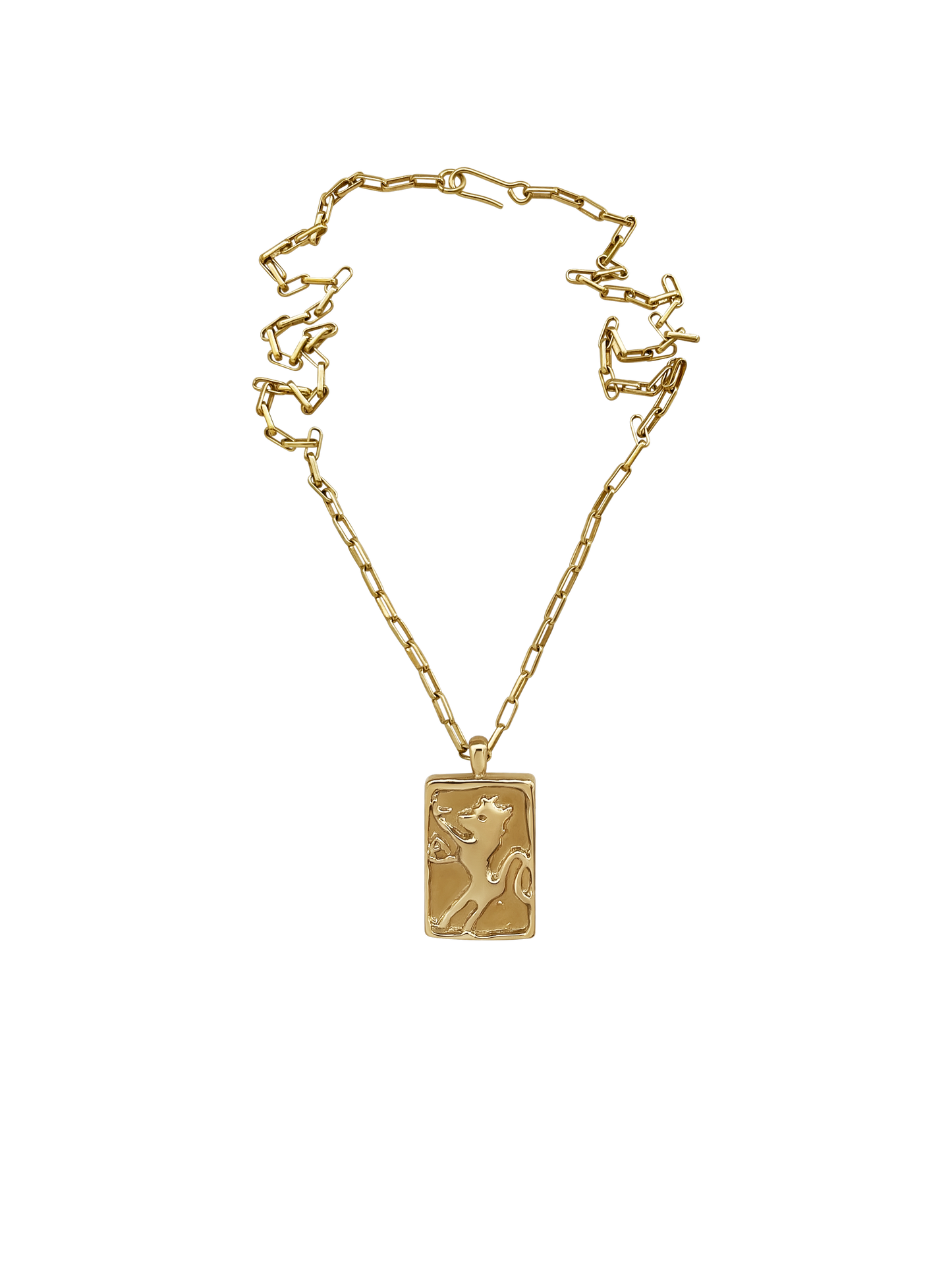 AMS x Laura Lombardi gold Leonne Pendant