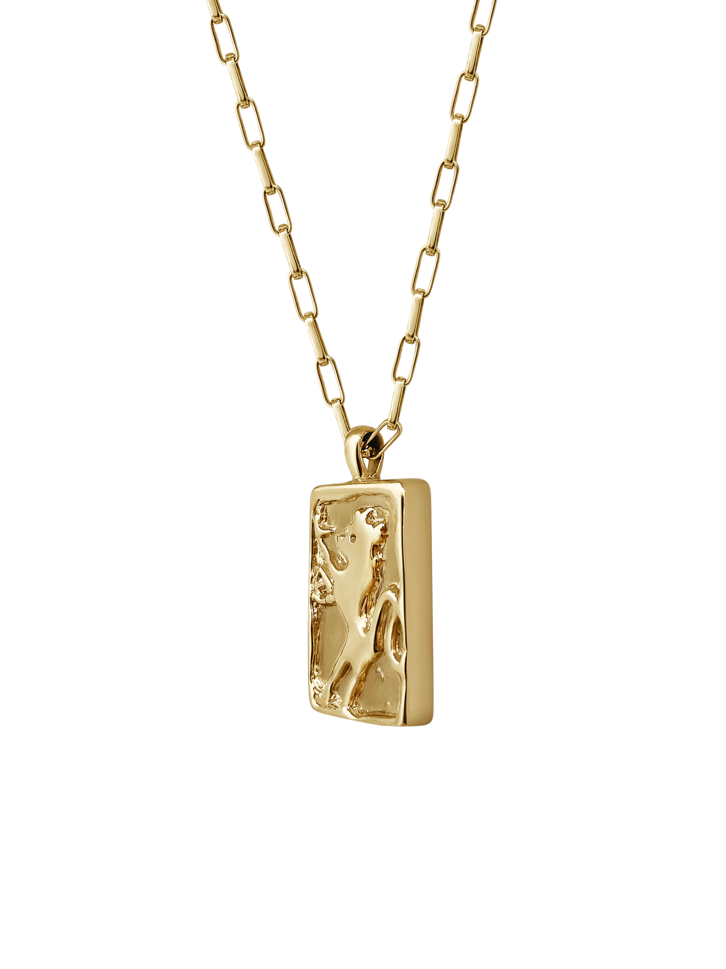 AMS x Laura Lombardi gold Leonne Pendant