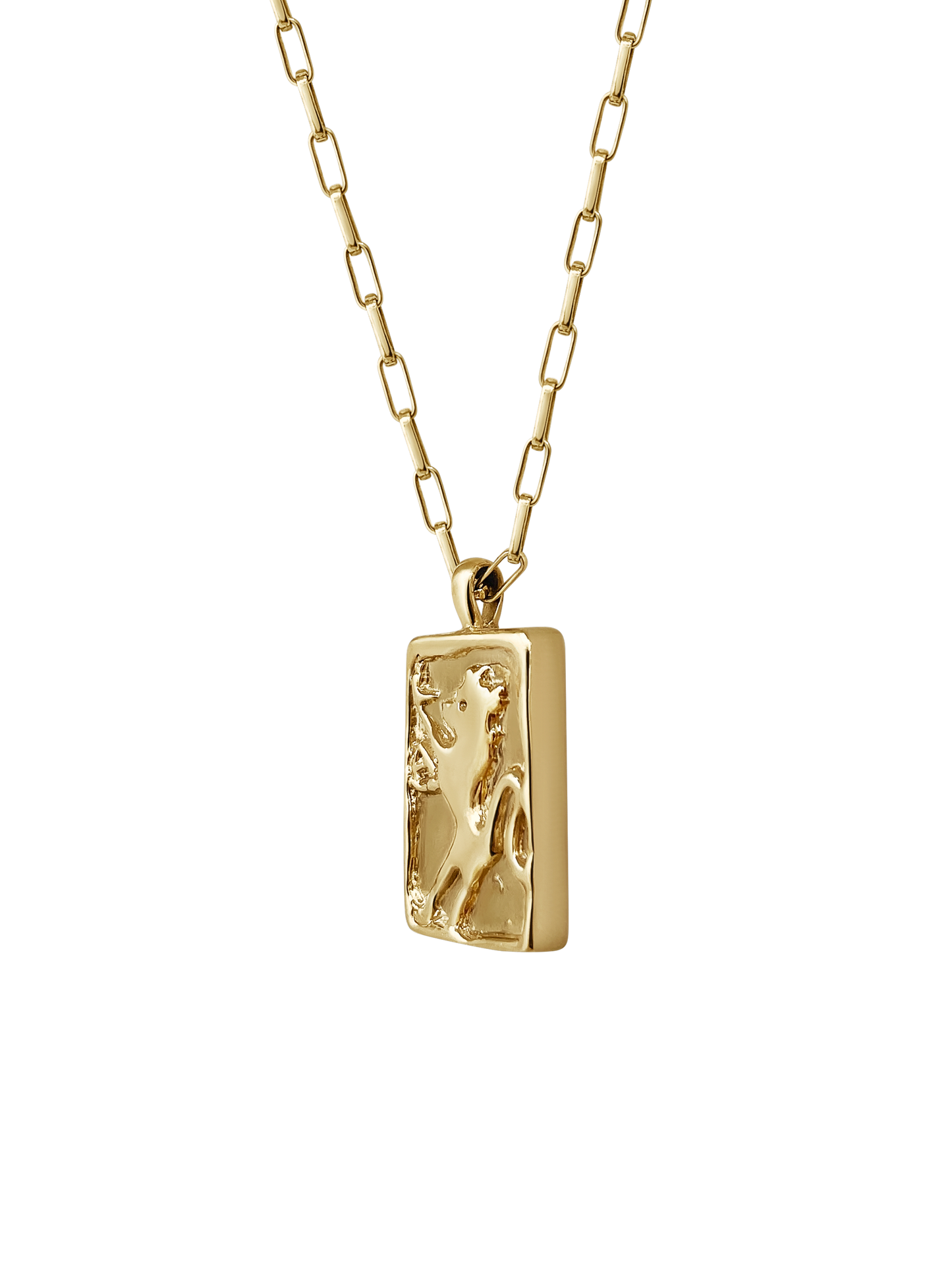 AMS x Laura Lombardi gold Leonne Pendant