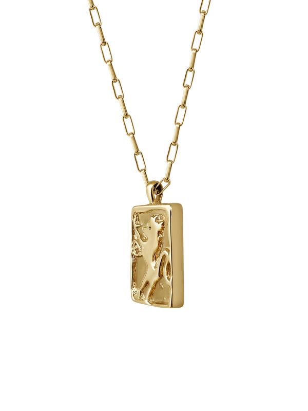 AMS x Laura Lombardi gold Leonne Pendant