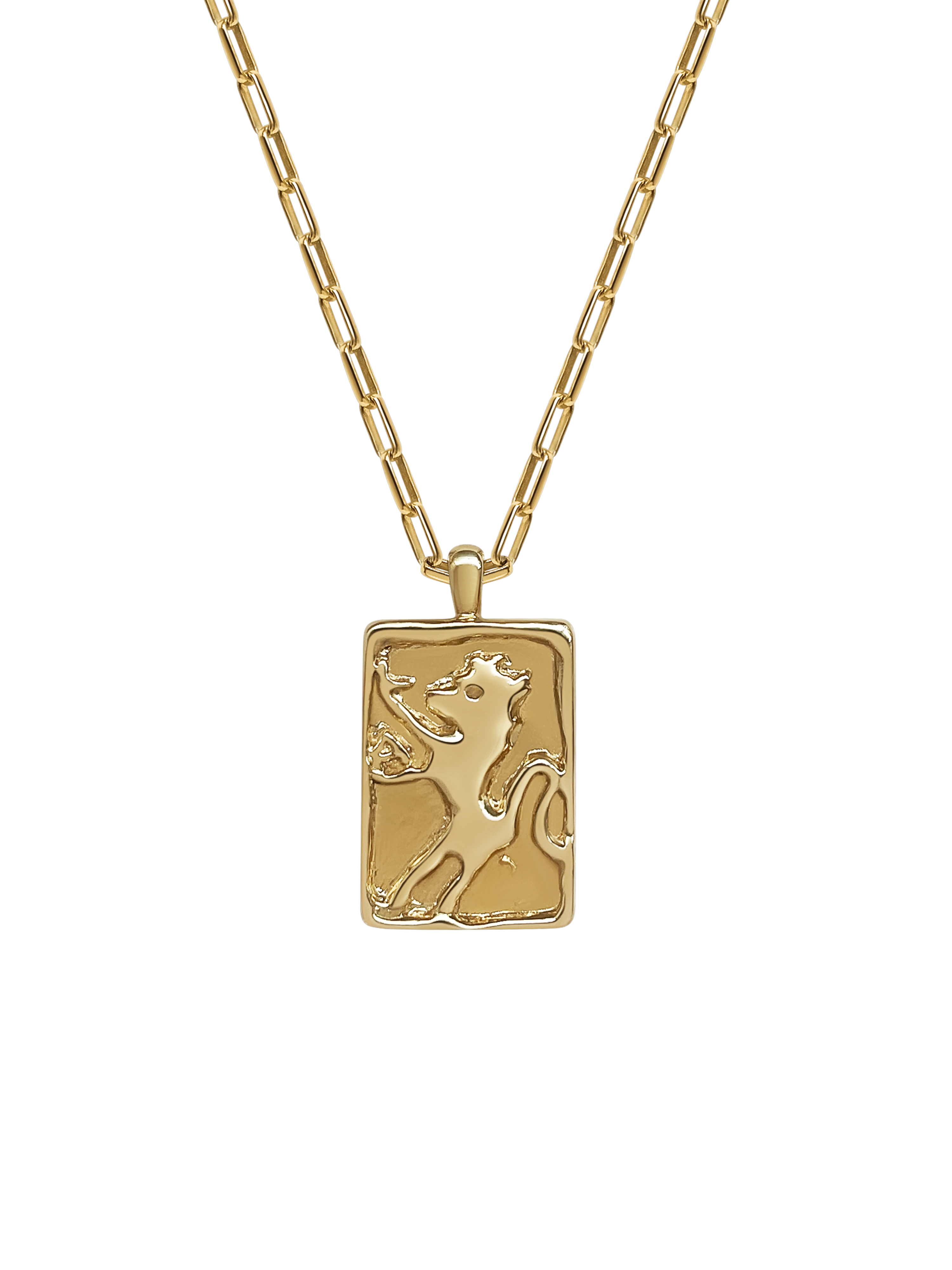 AMS x Laura Lombardi gold Leonne Pendant