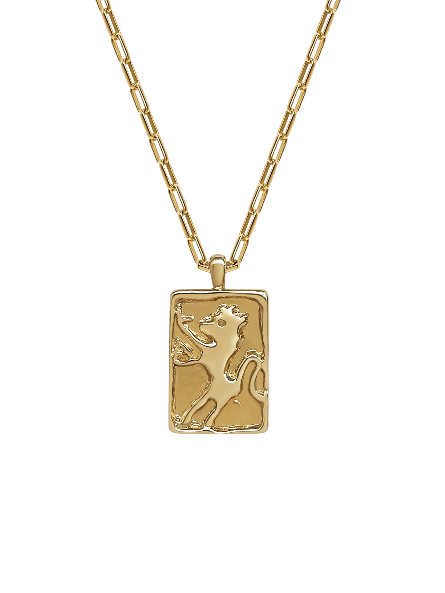 AMS x Laura Lombardi gold Leonne Pendant