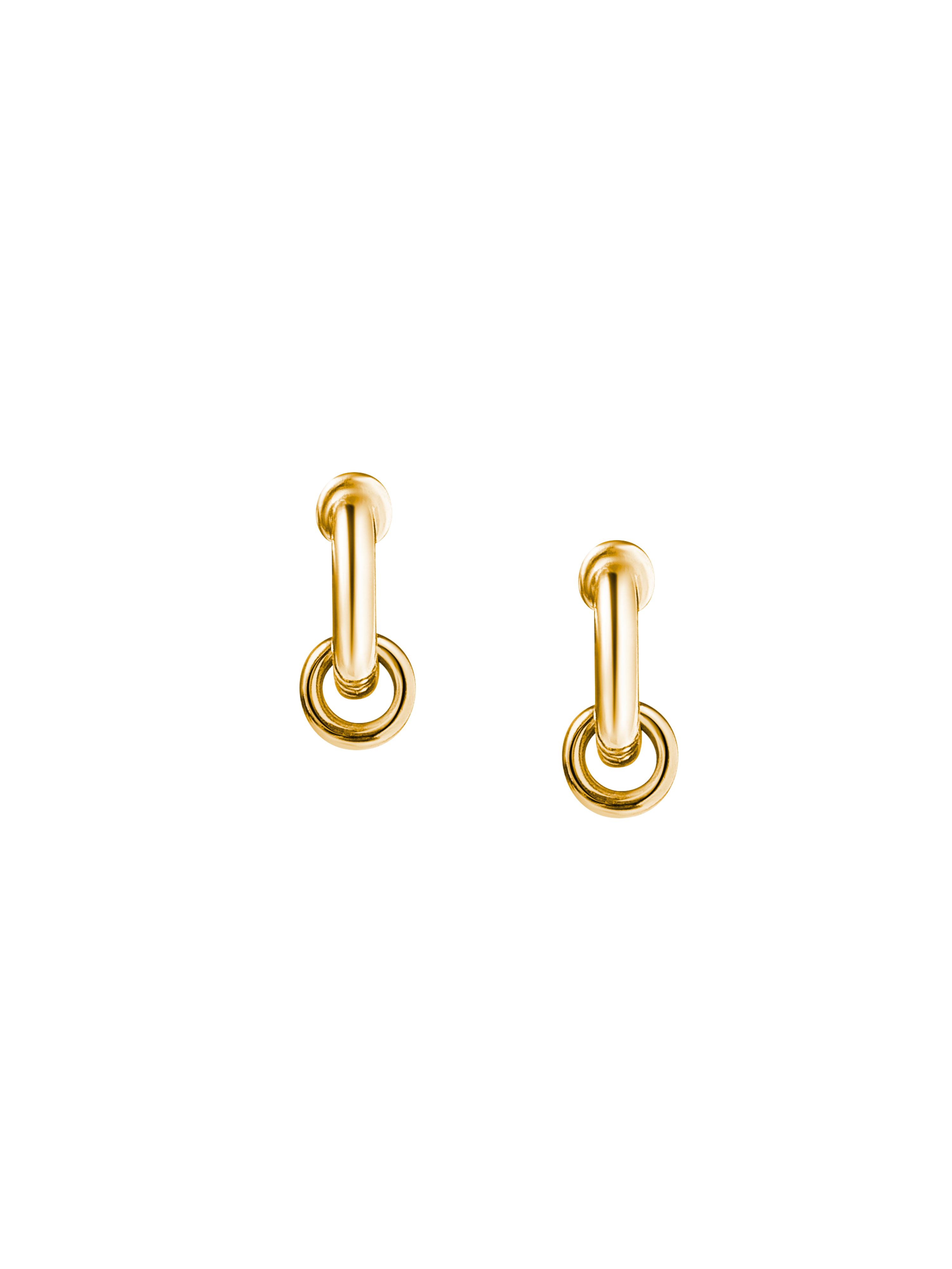 Laura Lombardi gold Mini Fillia Earrings