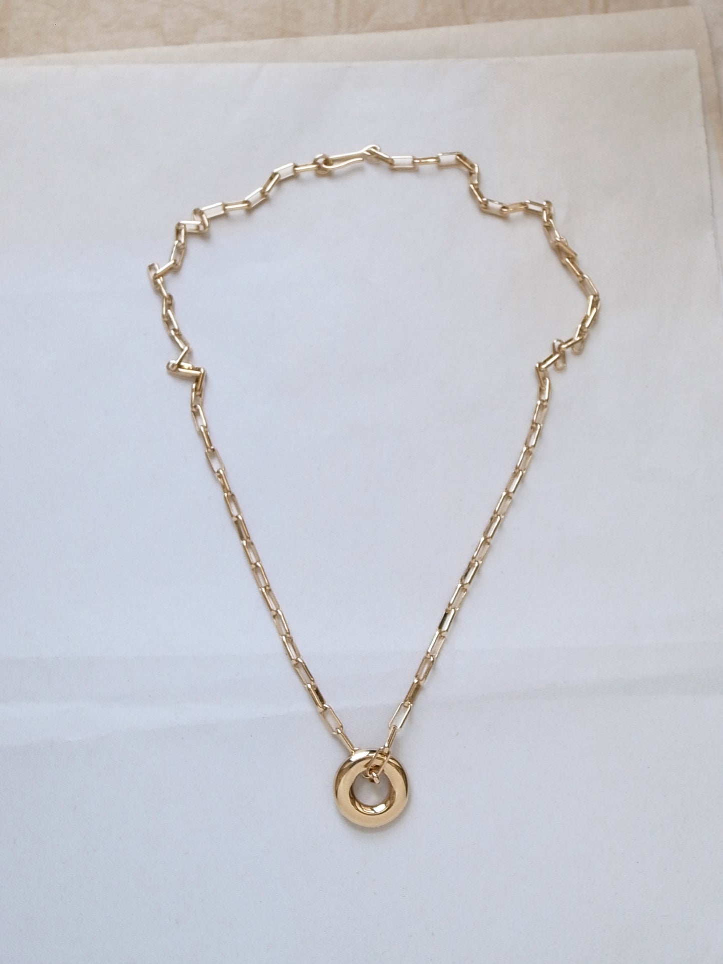 Laura Lombardi gold Moneta Necklace