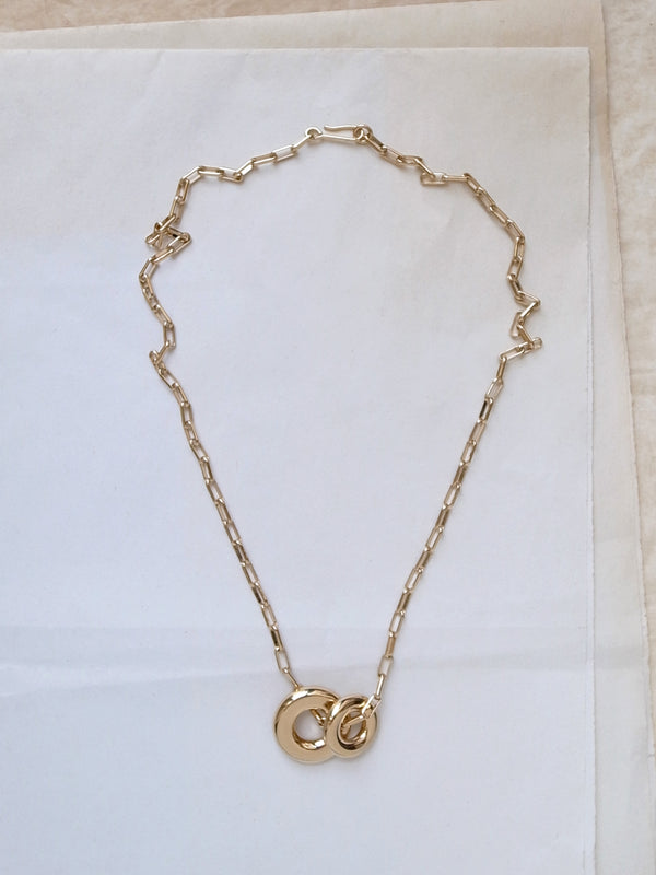 Laura Lombardi gold Moneta Necklace