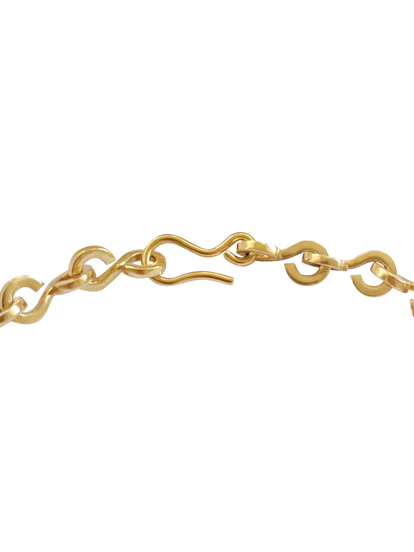 Laura Lombardi gold Nuova Chain clasp