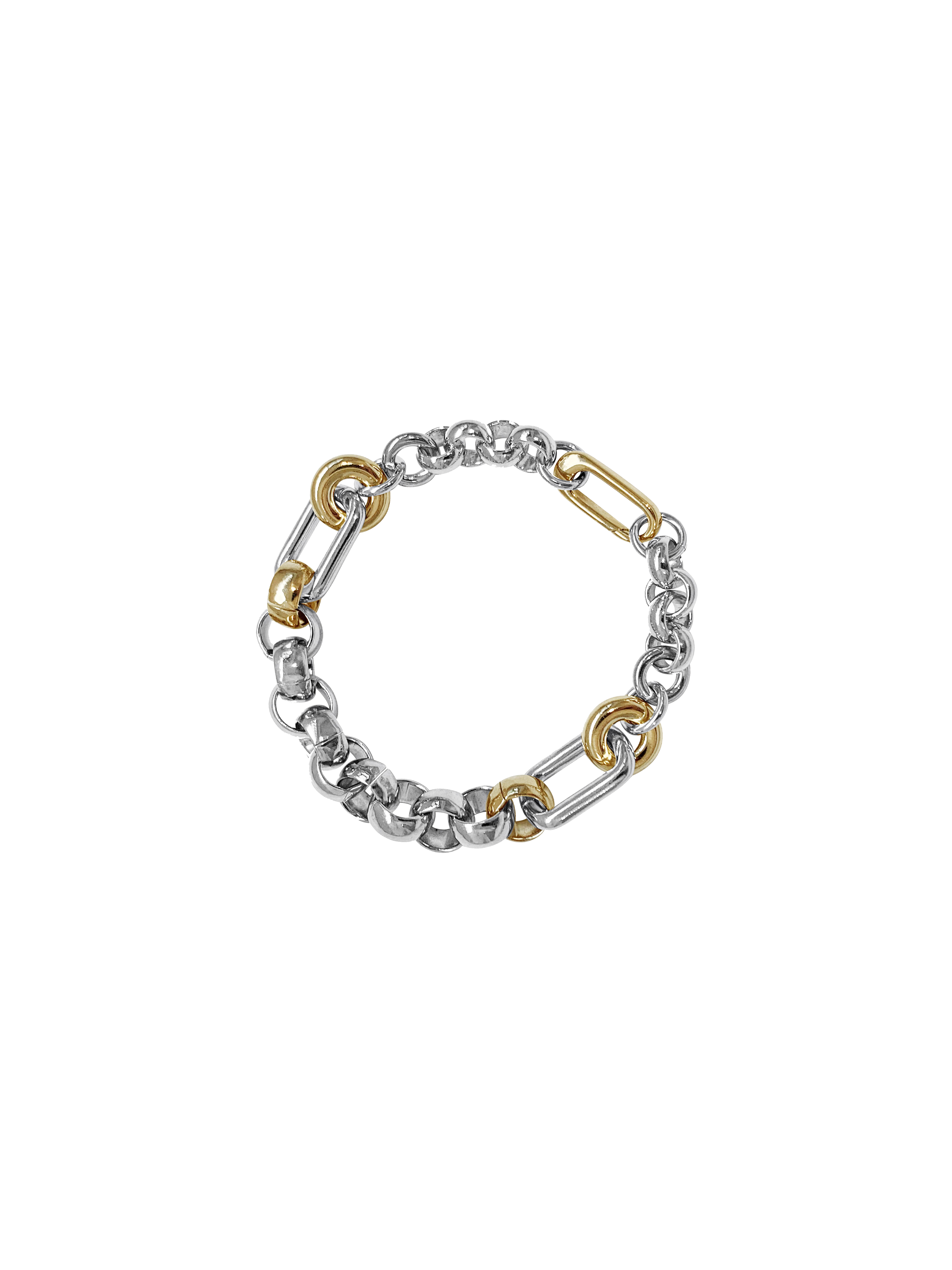 Two Tone Pietra Bracelet – lauralombardi Two Tone Pietra Bracelet – lauralombardi
