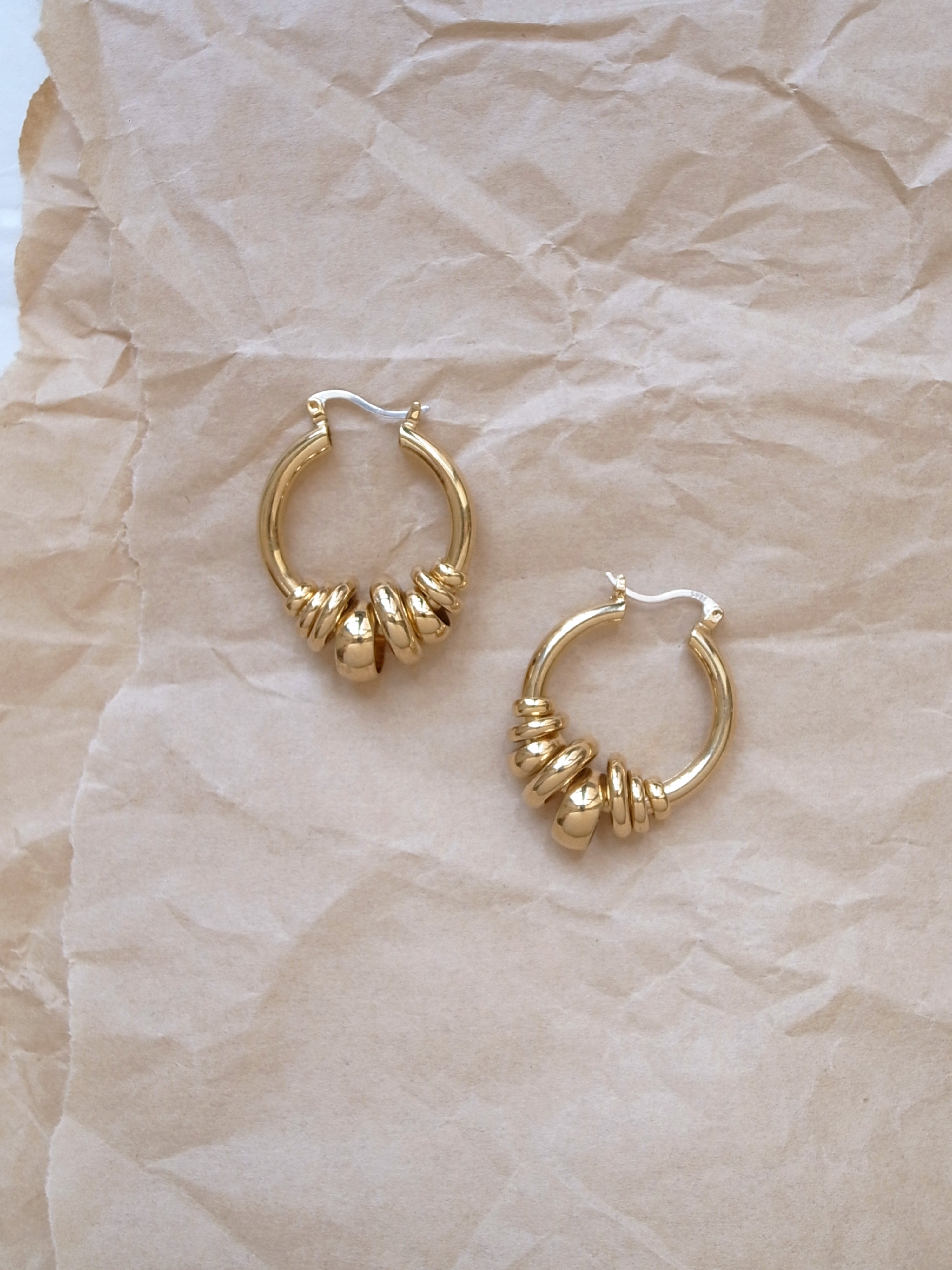 Laura Lombardi gold Radda Earrings