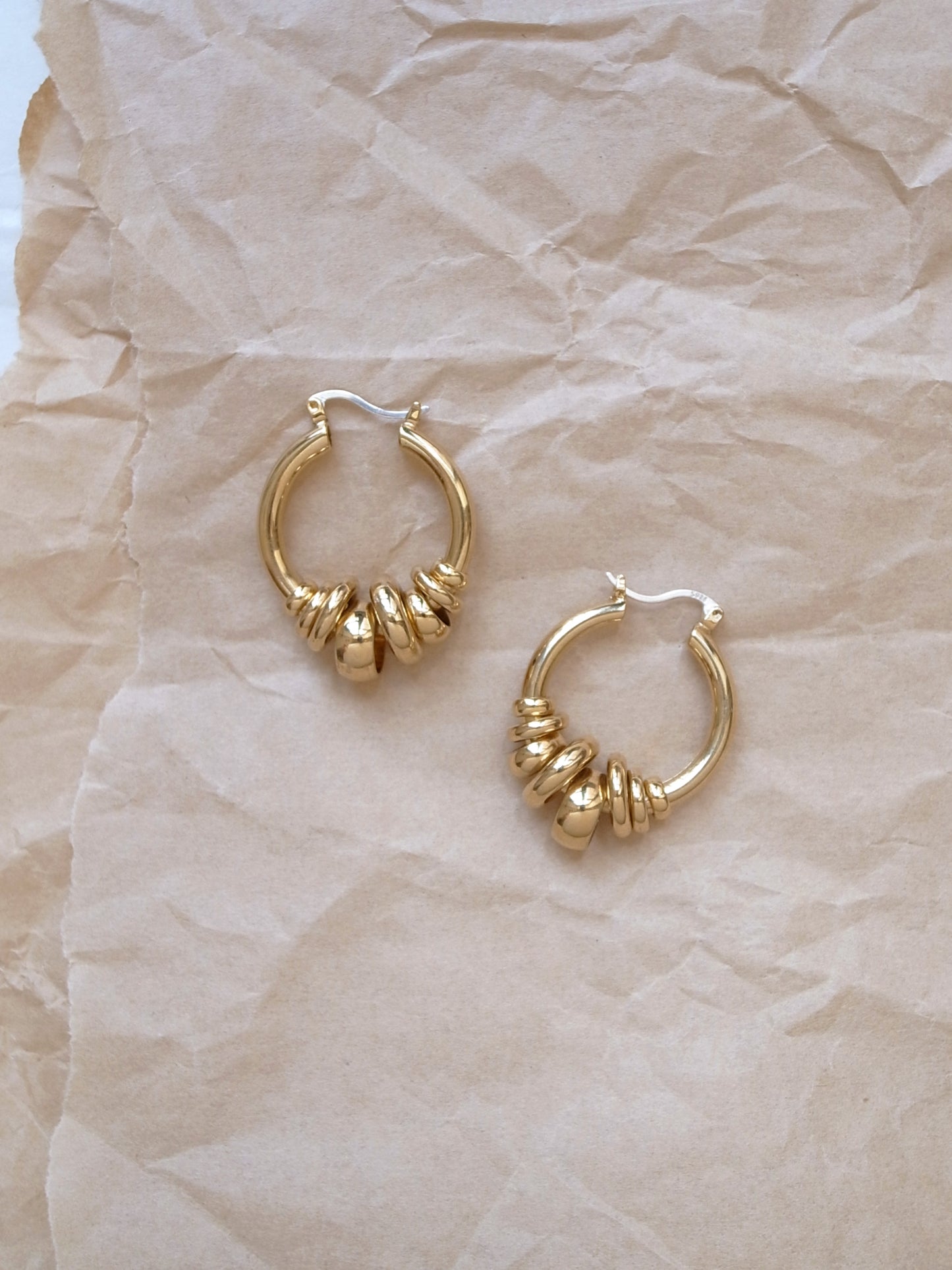 Laura Lombardi gold Radda Earrings