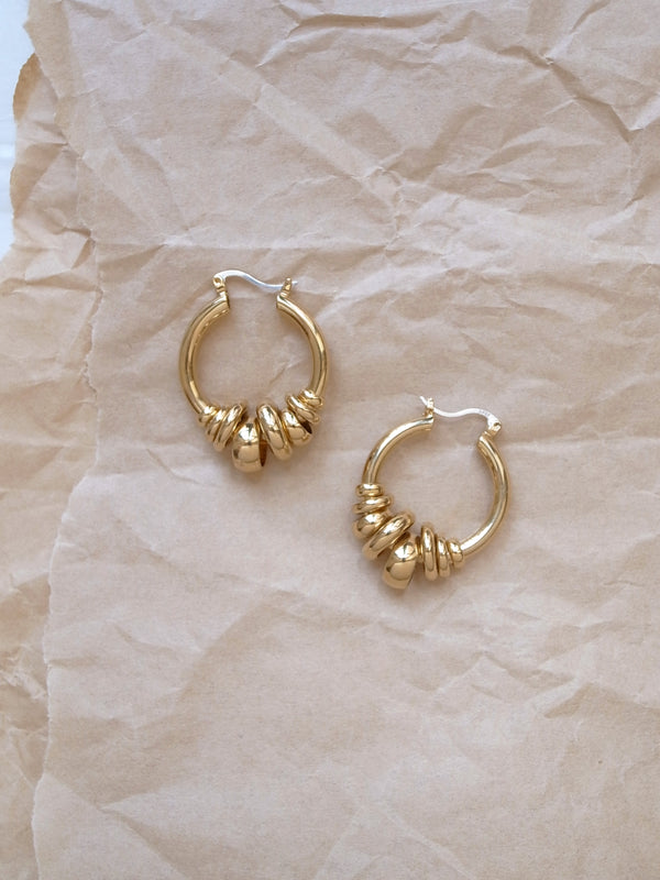 Laura Lombardi gold Radda Earrings