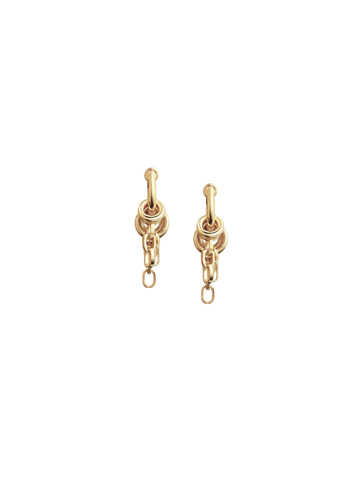 Laura Lombardi gold Stalla fringe earrings