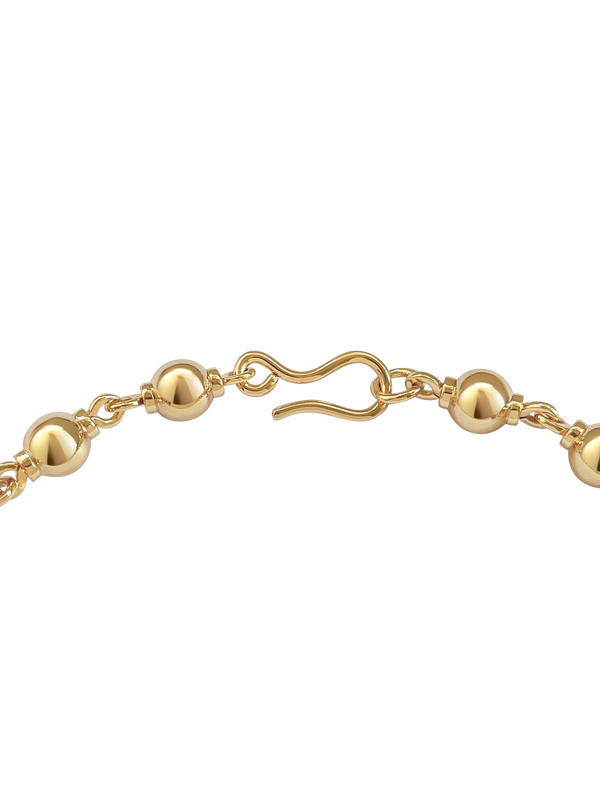 Laura Lombardi gold Suona chain clasp