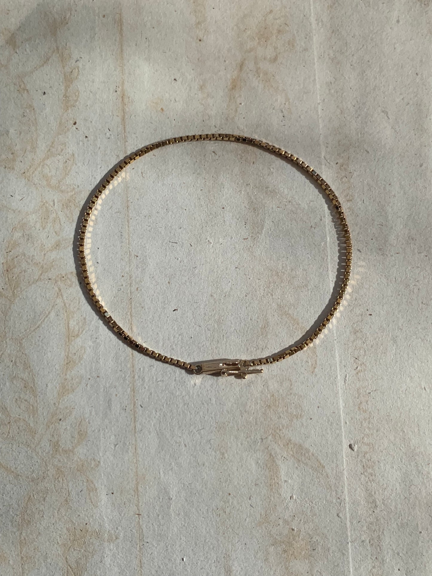 Laura Lombardi 14kt yellow gold Box Chain Bracelet