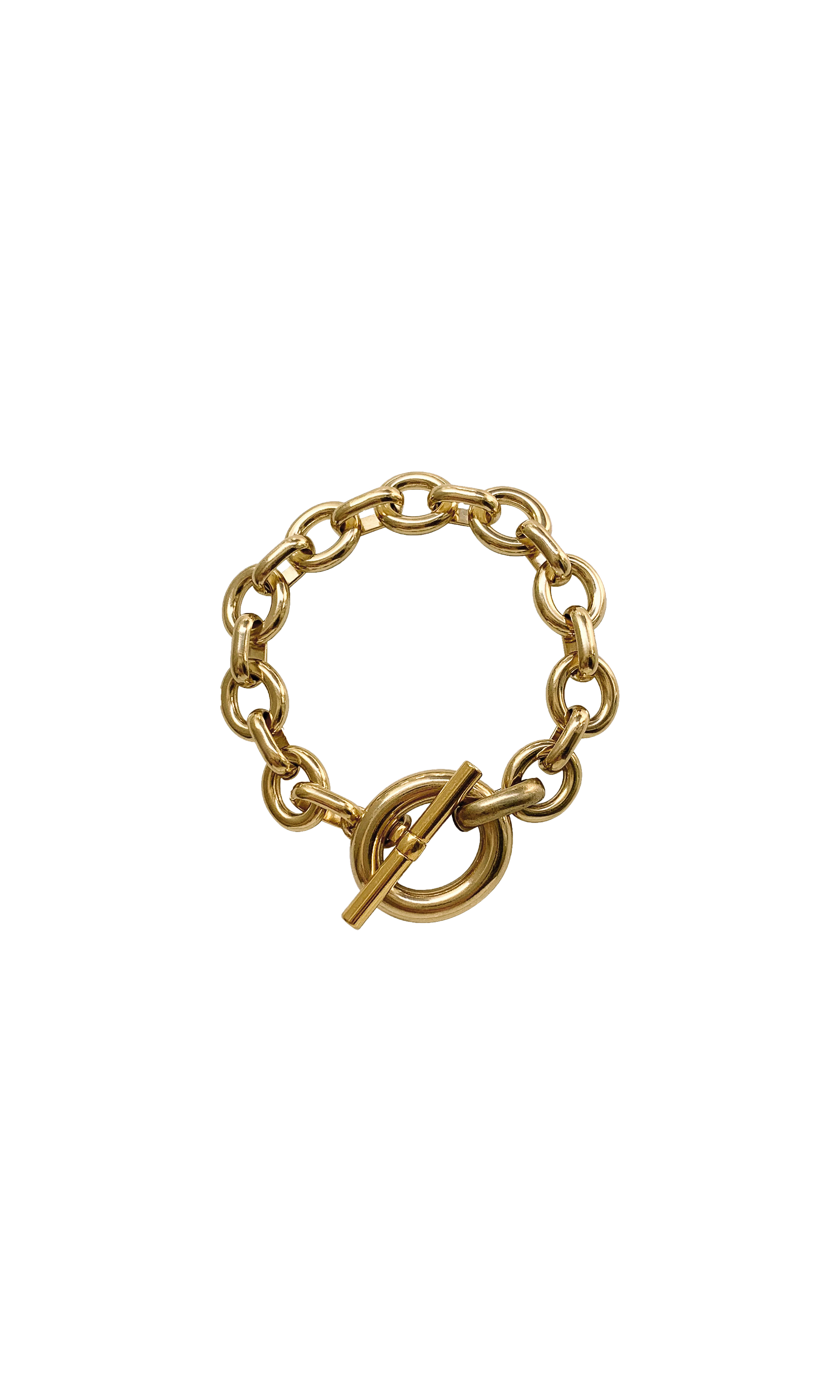 laura lombardi chain toggle bracelet