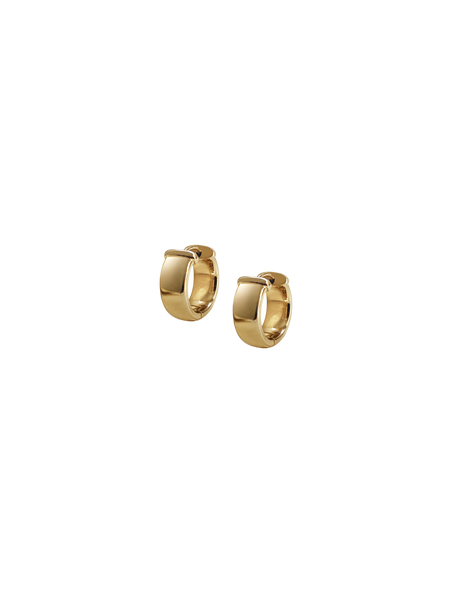 Band Hoops Yellow Gold * – lauralombardi