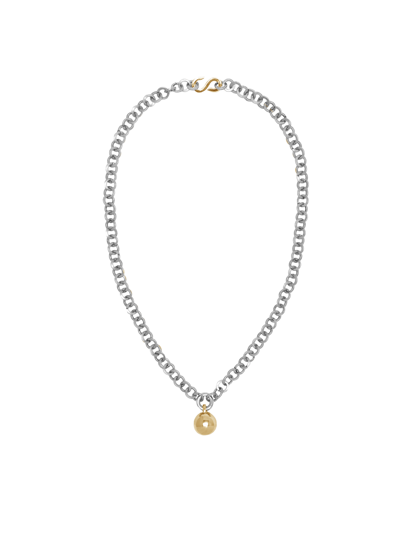 Two Tone Campana Necklace