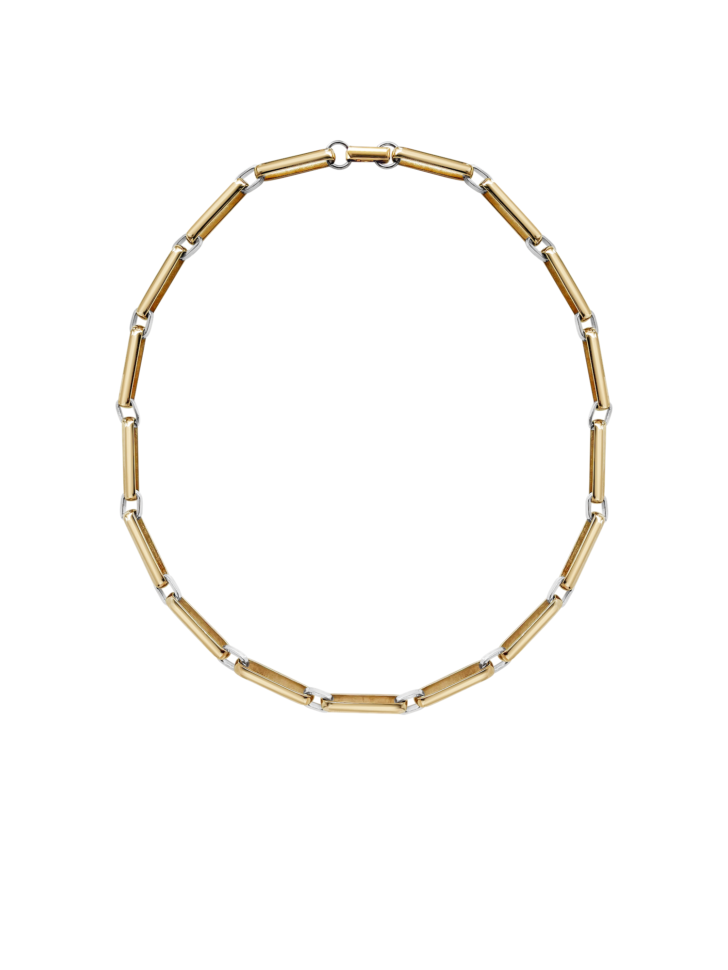 Two Tone Chiusa Necklace – lauralombardi