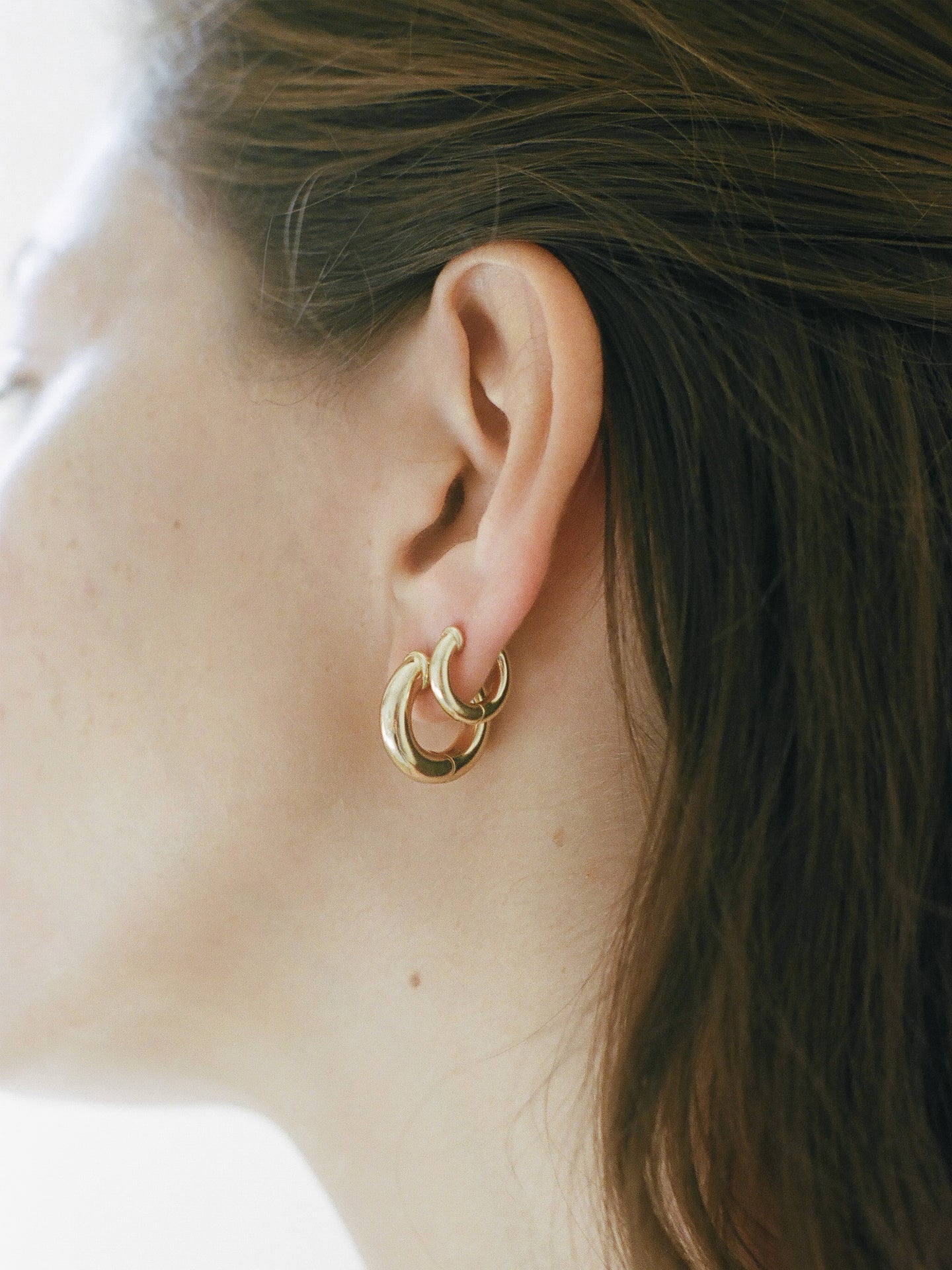 Palma Mini Hoop Gold