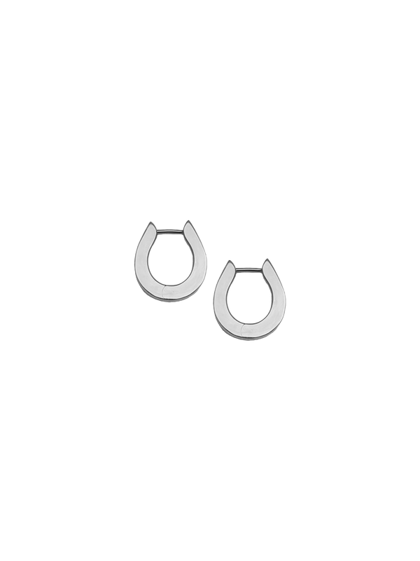Laura Lombardi Silver Corre Earrings