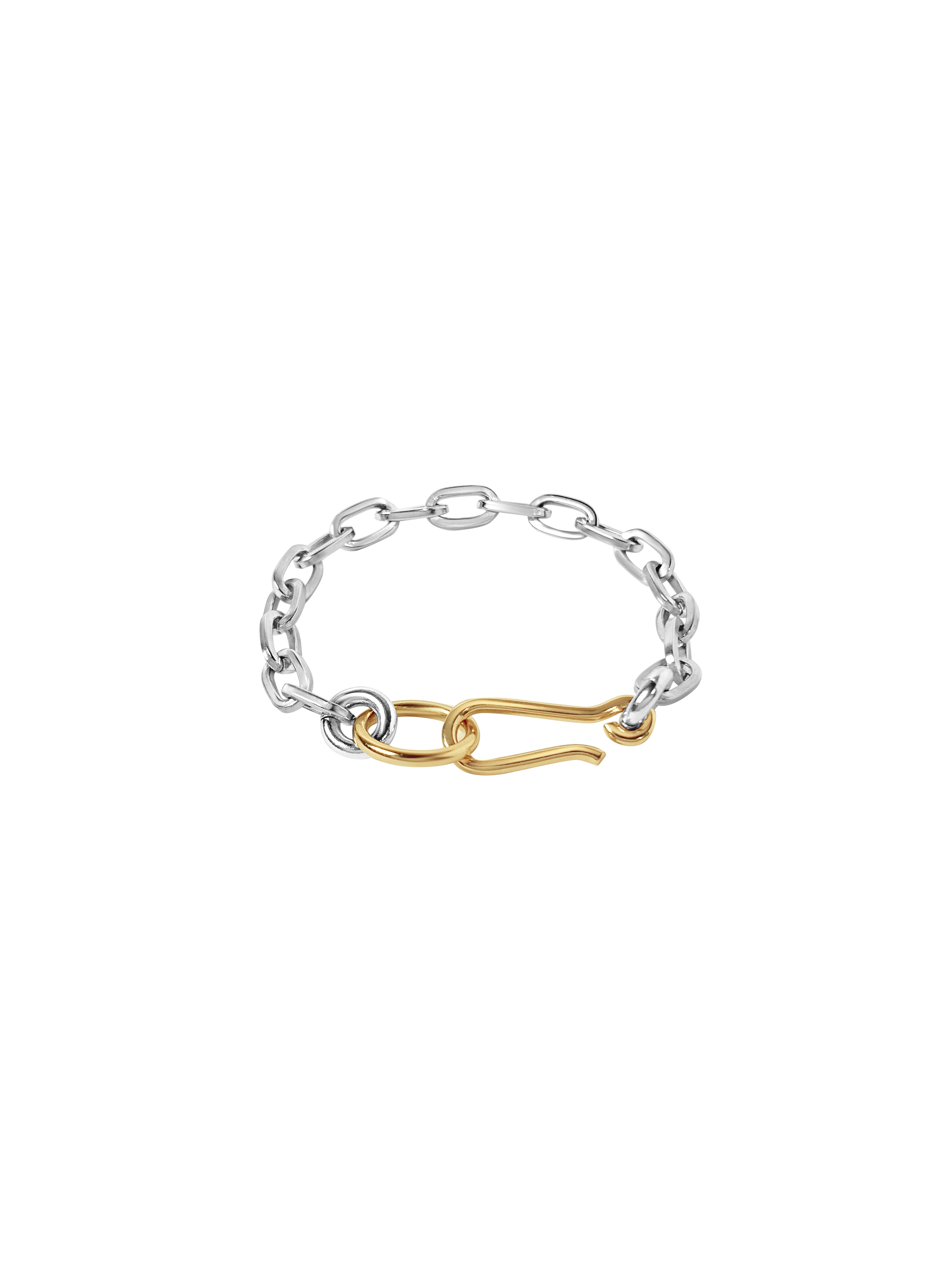 Two Tone Fara Bracelet – lauralombardi Two Tone Fara Bracelet – lauralombardi