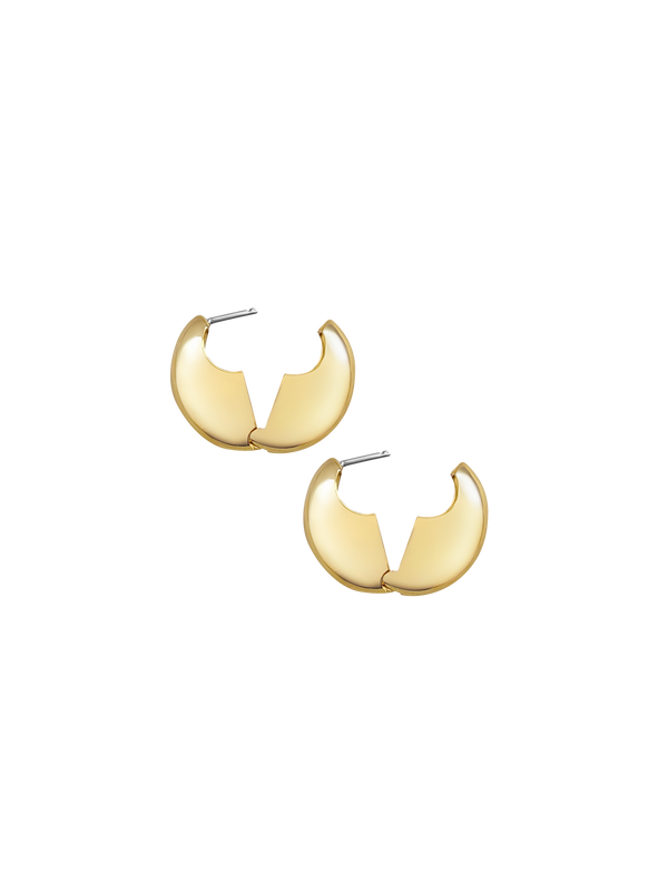 Laura Lombardi gold Ferma Hoops