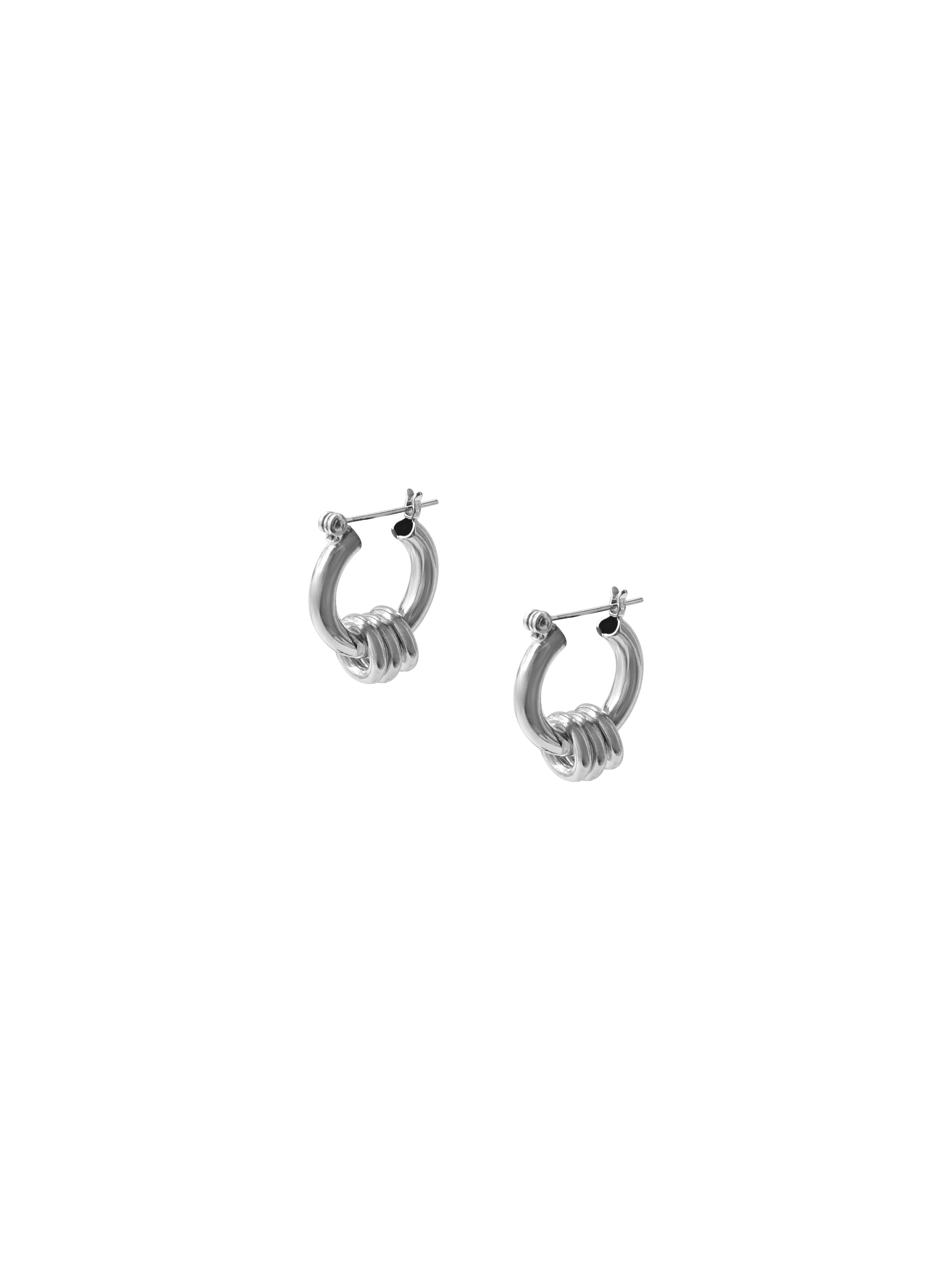 Laura Lombardi Silver Fillia Earrings