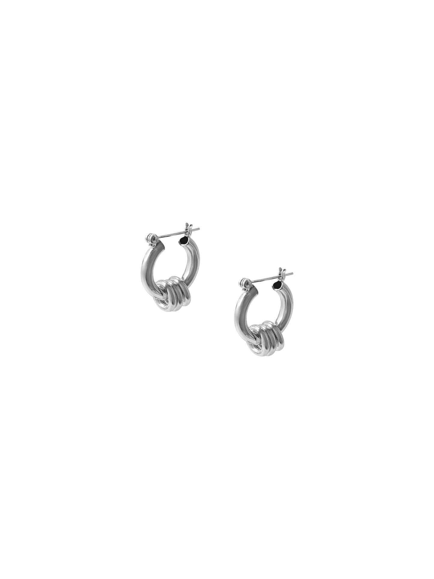 Laura Lombardi Silver Fillia Earrings
