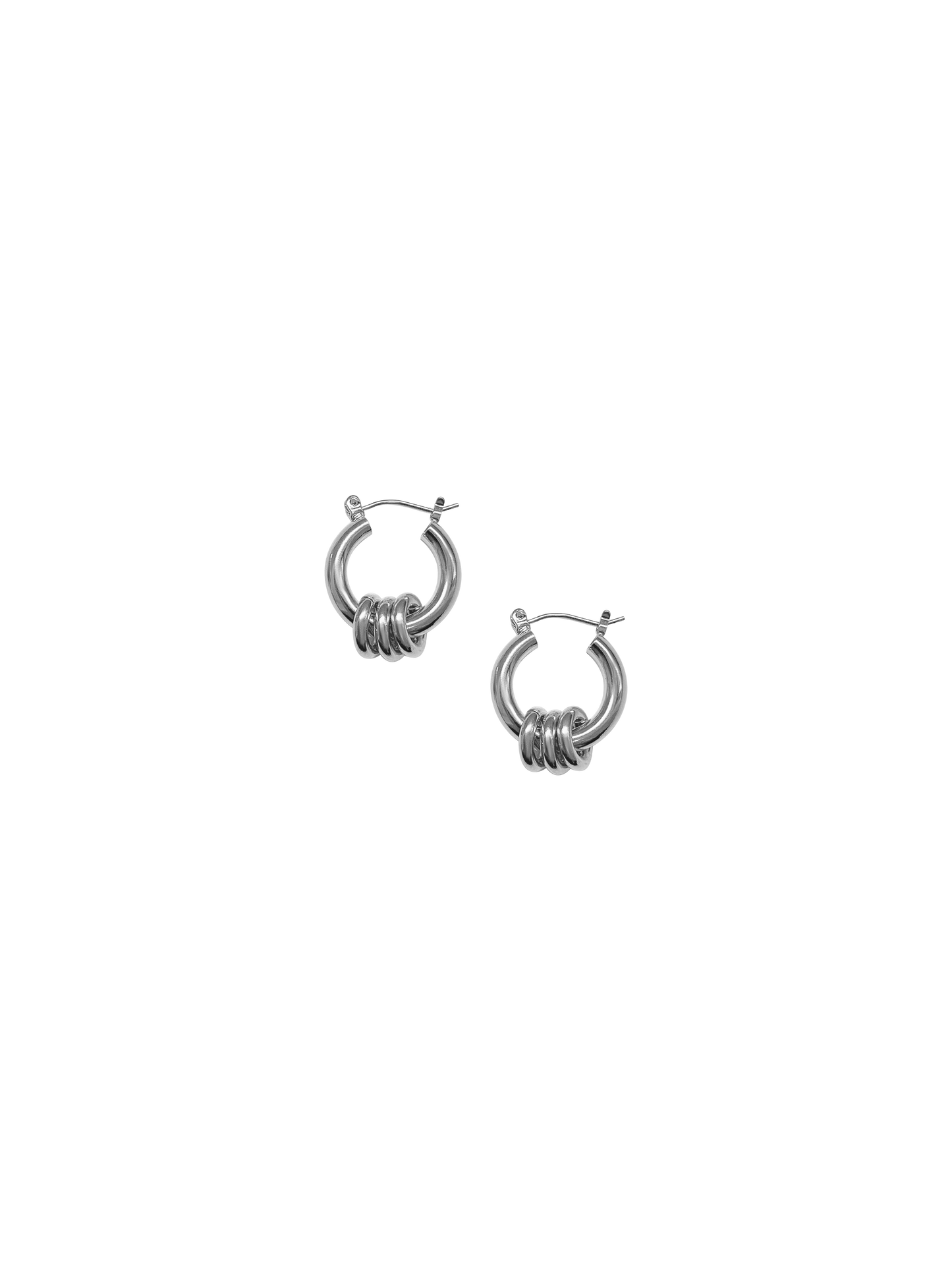 Laura Lombardi Silver Fillia Earrings