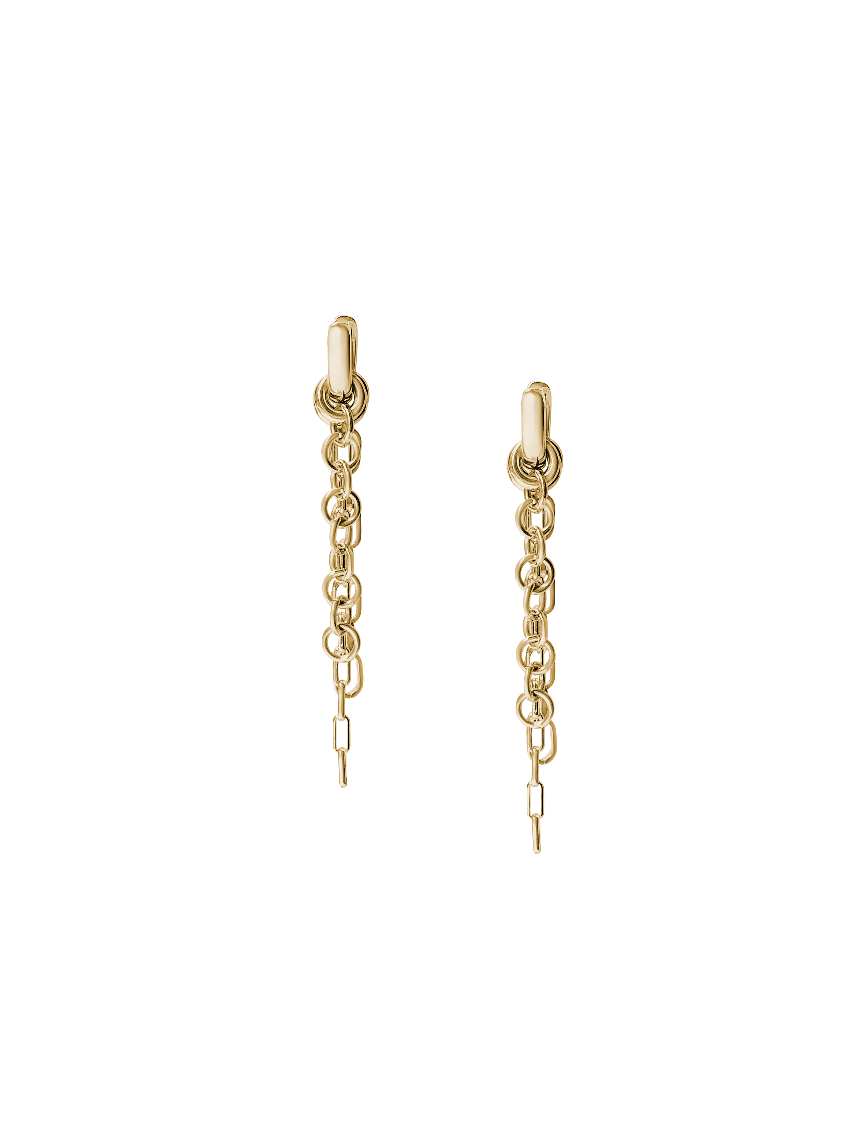 Laura Lombardi gold Lega fringe earrings
