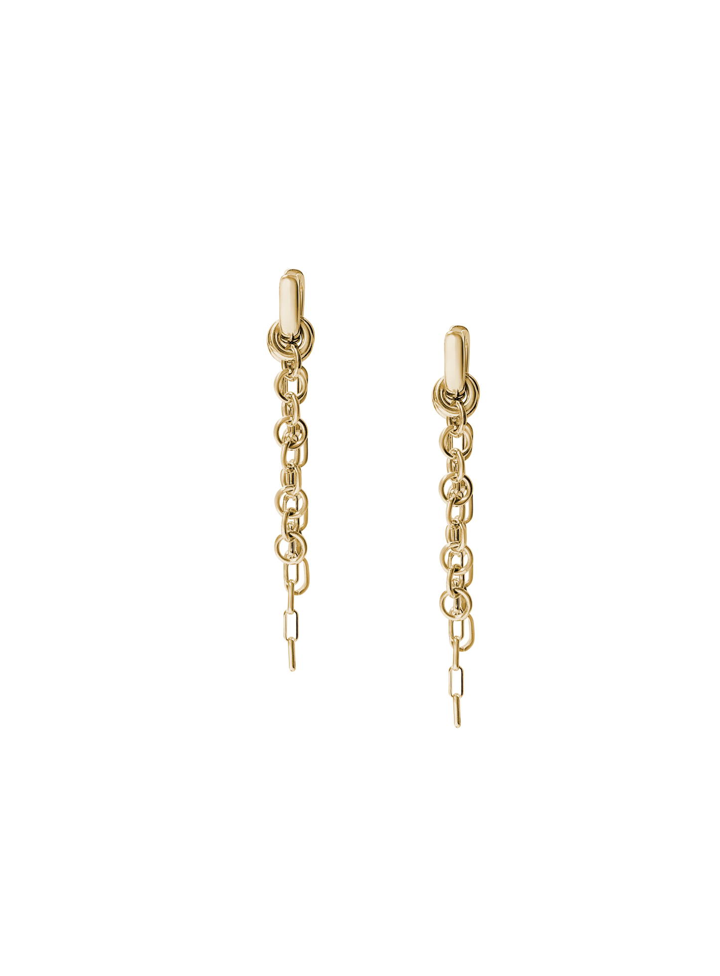 Laura Lombardi gold Lega fringe earrings