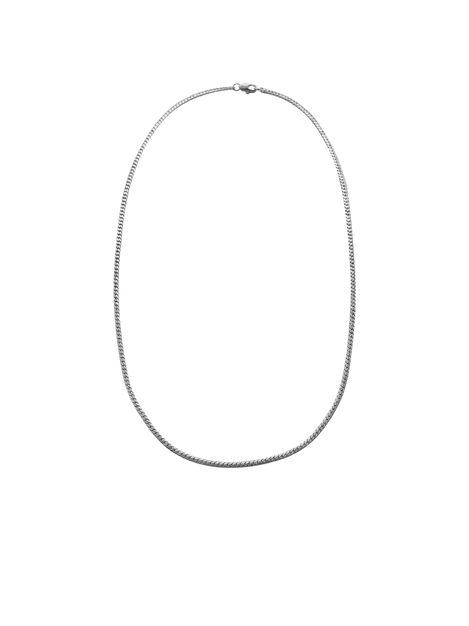 Laura Lombardi Silver Mini Omega Chain