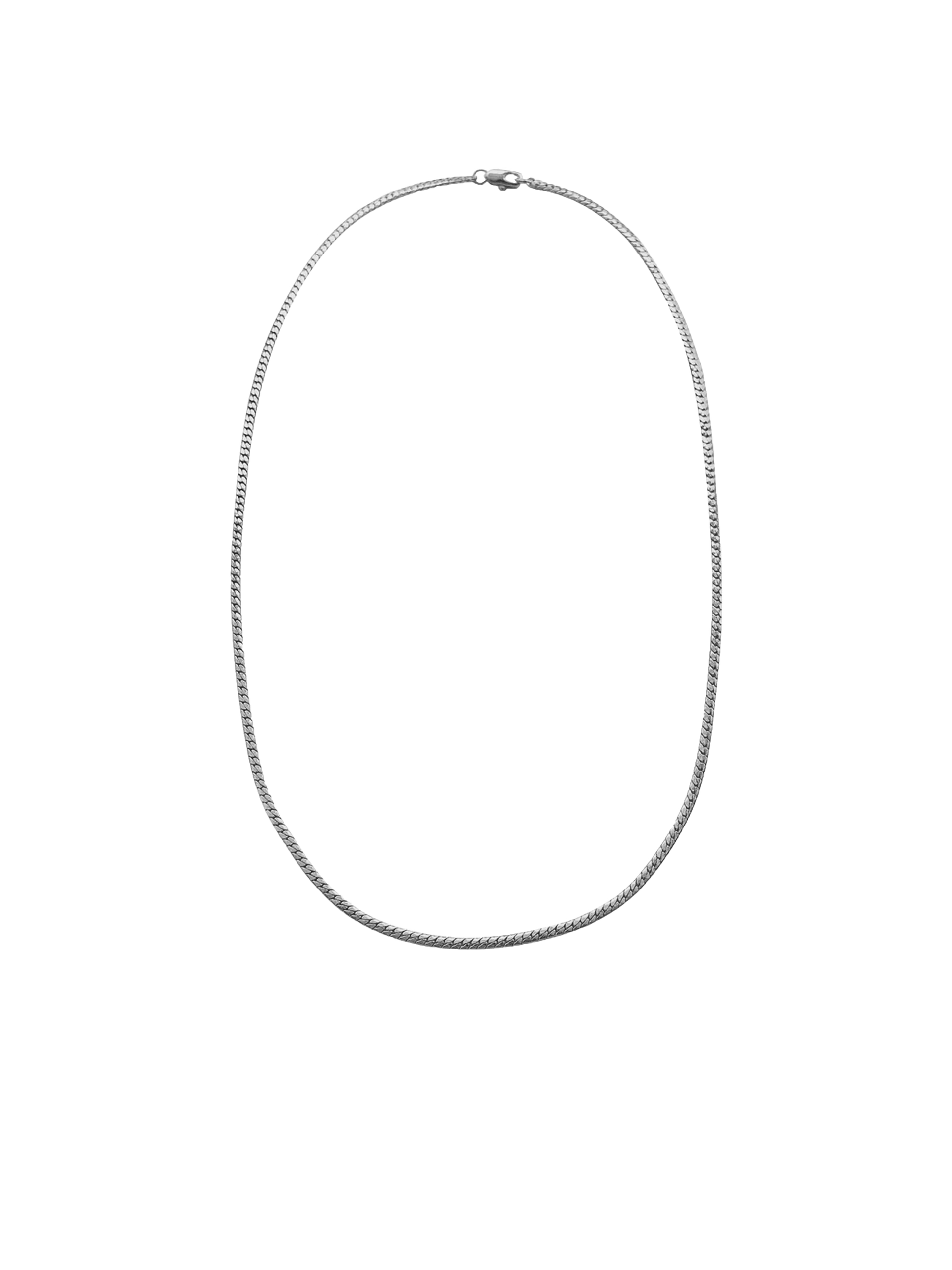 LA発！【Laura Lombardi】Silver Mini Omega Chainシルバー Silver Mini Omega Chain – lauralombardi