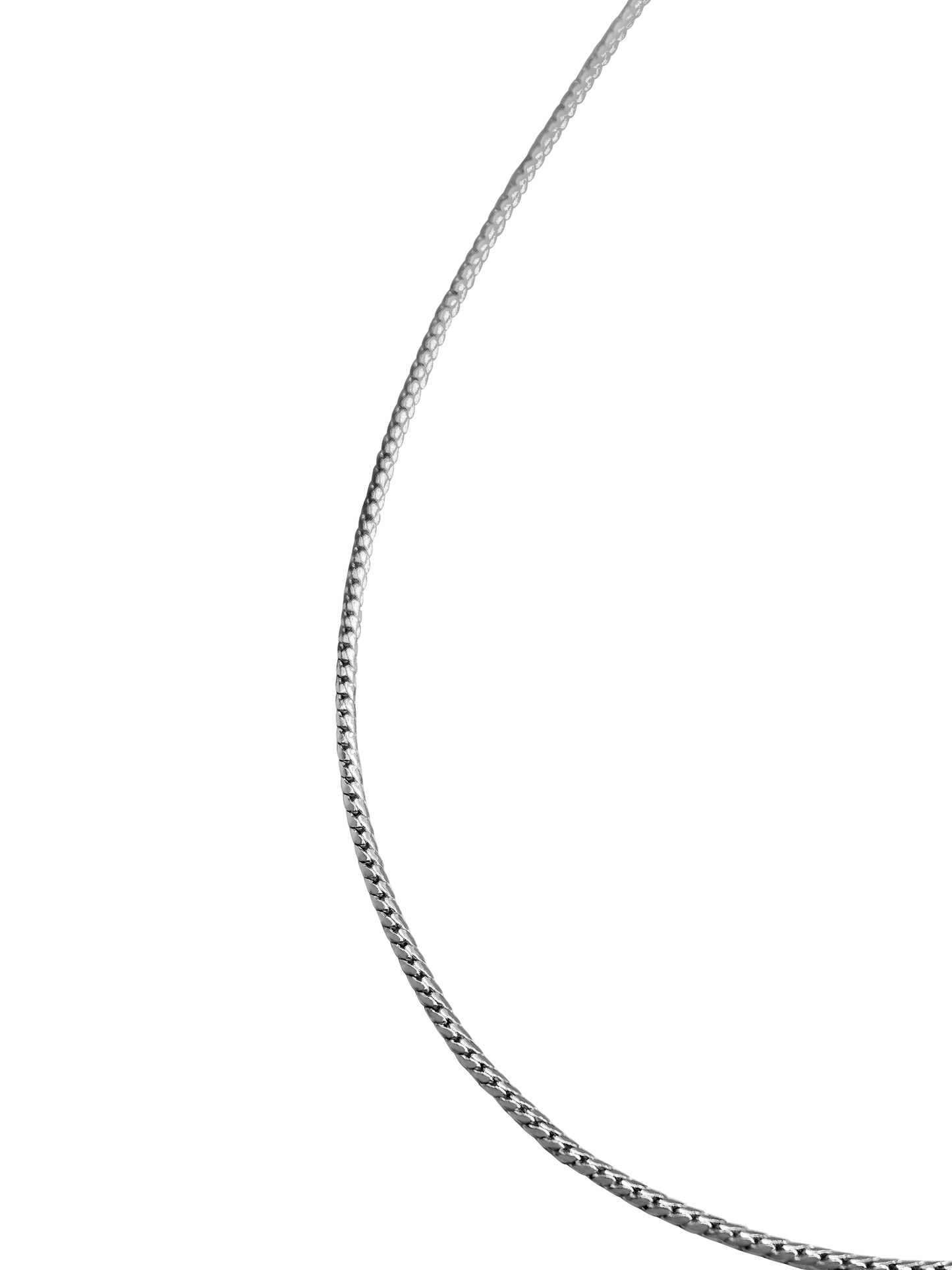 Laura Lombardi Silver Mini Omega Chain