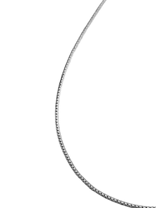 Laura Lombardi Silver Mini Omega Chain
