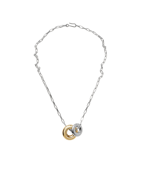 Two Tone Moneta Necklace – lauralombardi