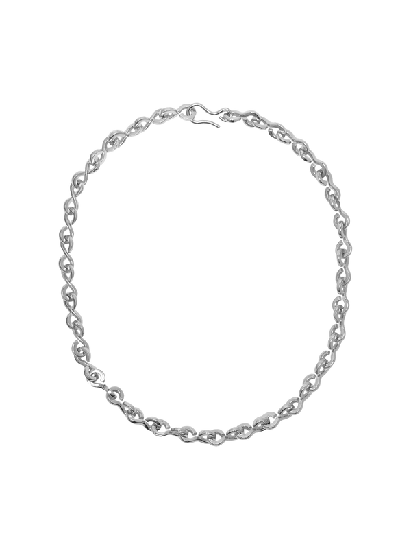 Laura Lombardi Silver Nuova Necklace