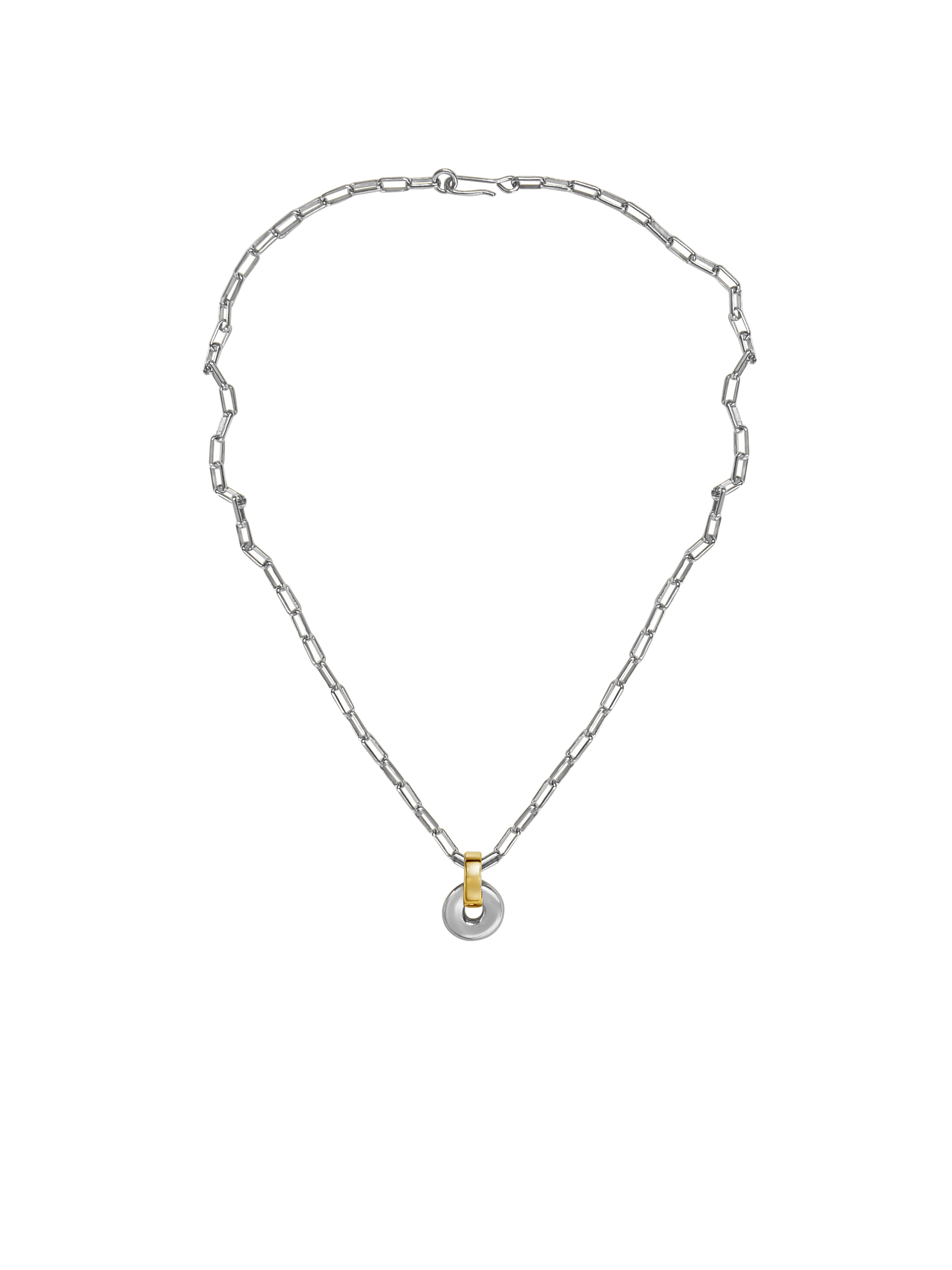 Two Tone Piega Pendant – lauralombardi