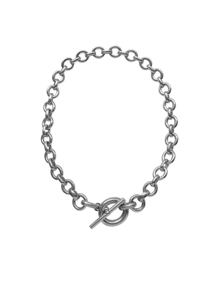 Silver Portrait Necklace – lauralombardi