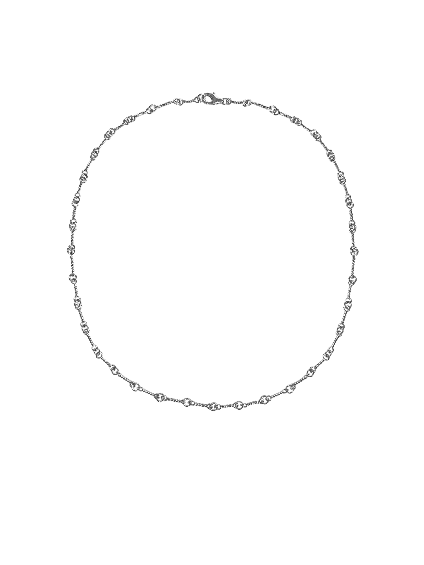 Laura Lombardi Silver Riccio Chain