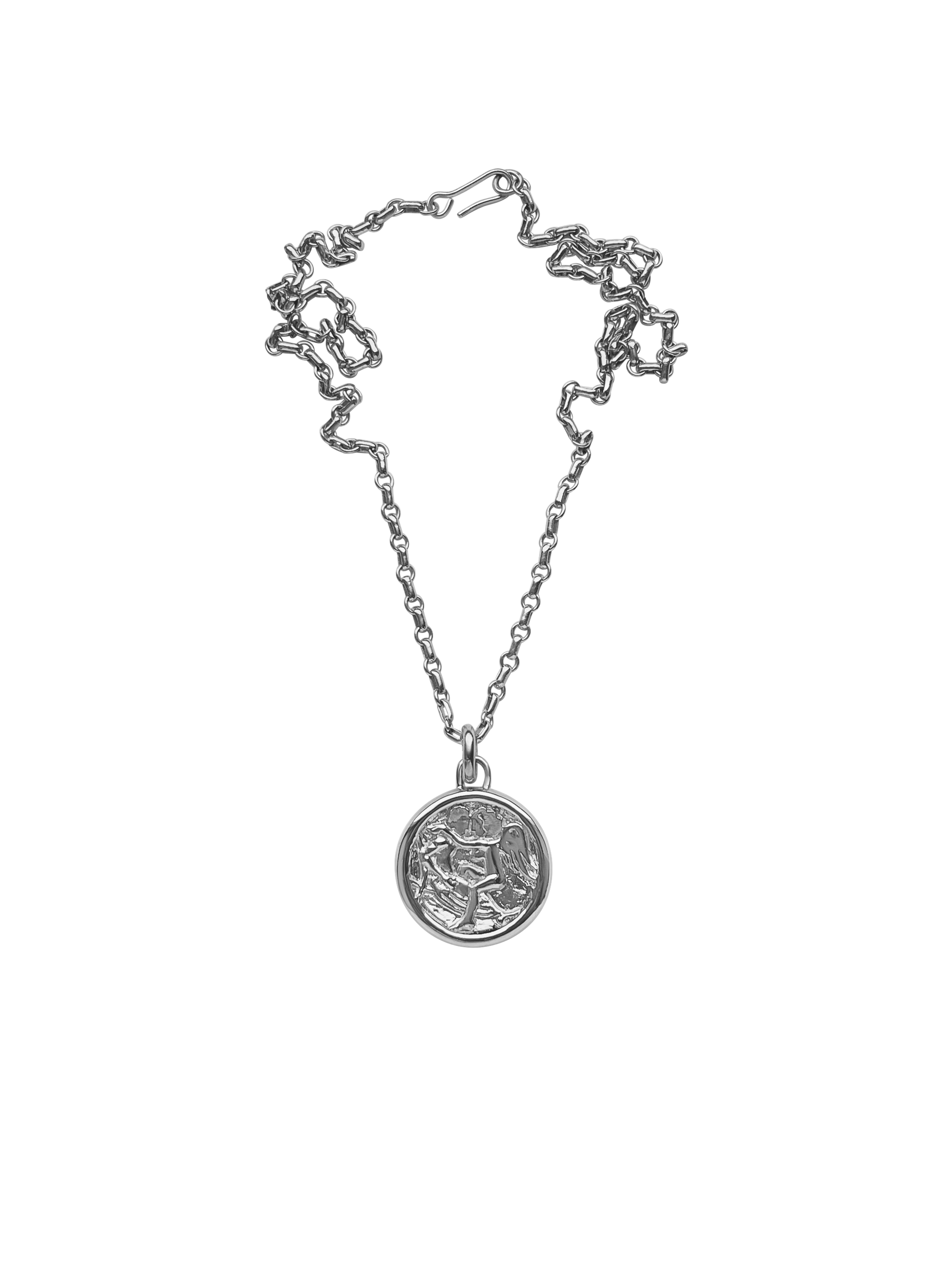 AMS x LL Silver Seduced by an Angel Pendant – lauralombardi
