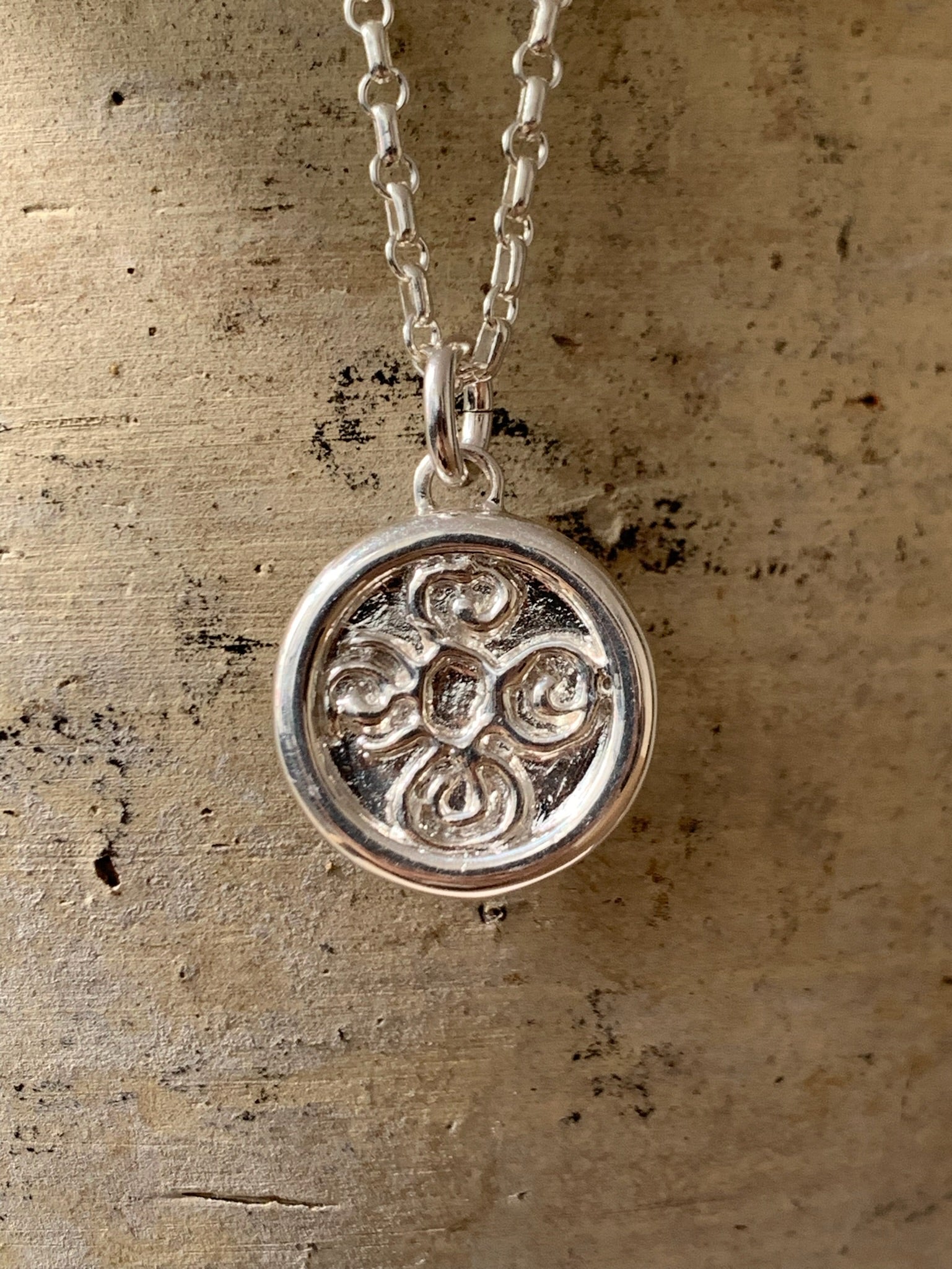 AMS x LL Silver Seasons Pendant
