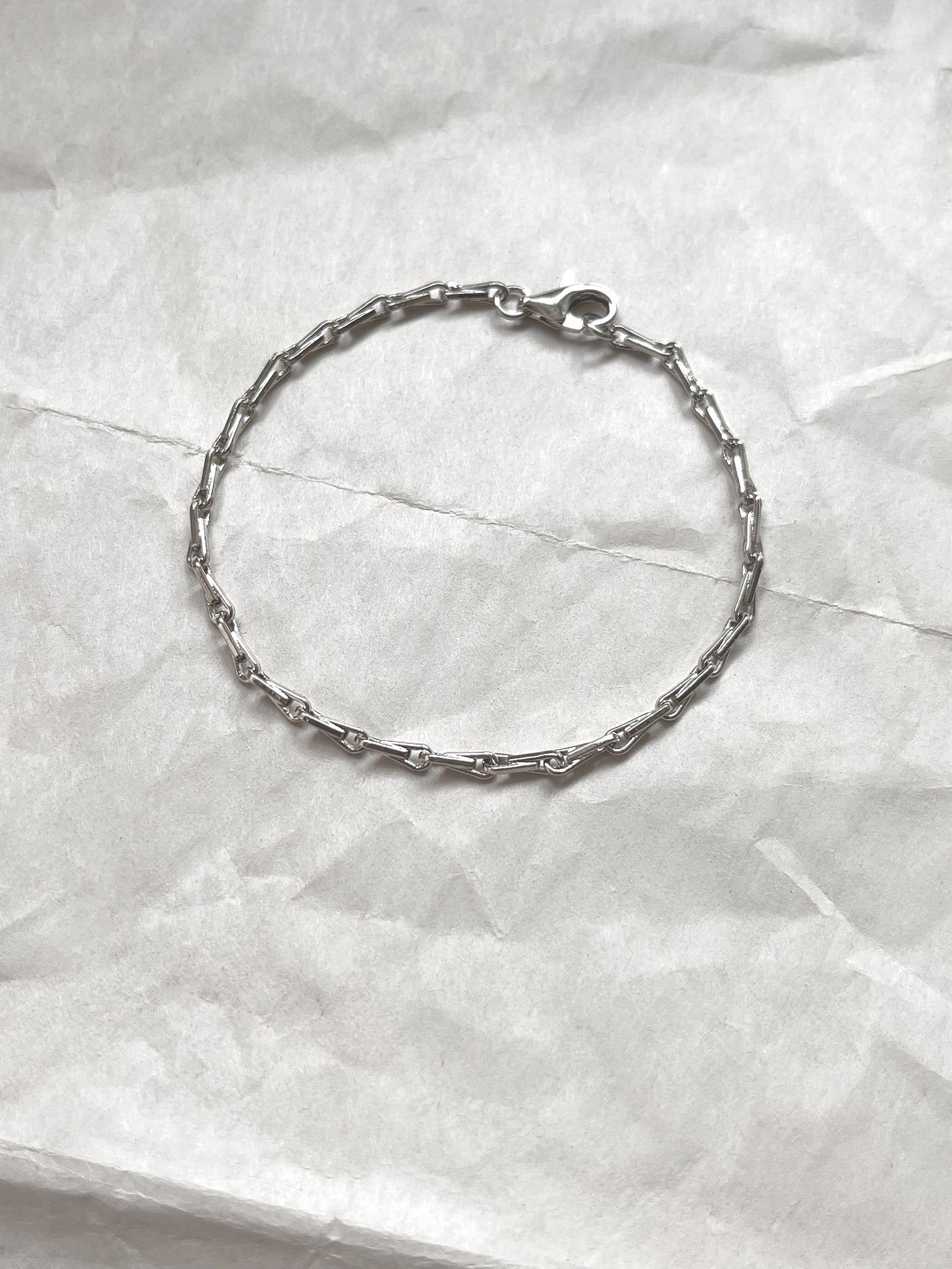 Laura Lombardi Silver Corre Bracelet