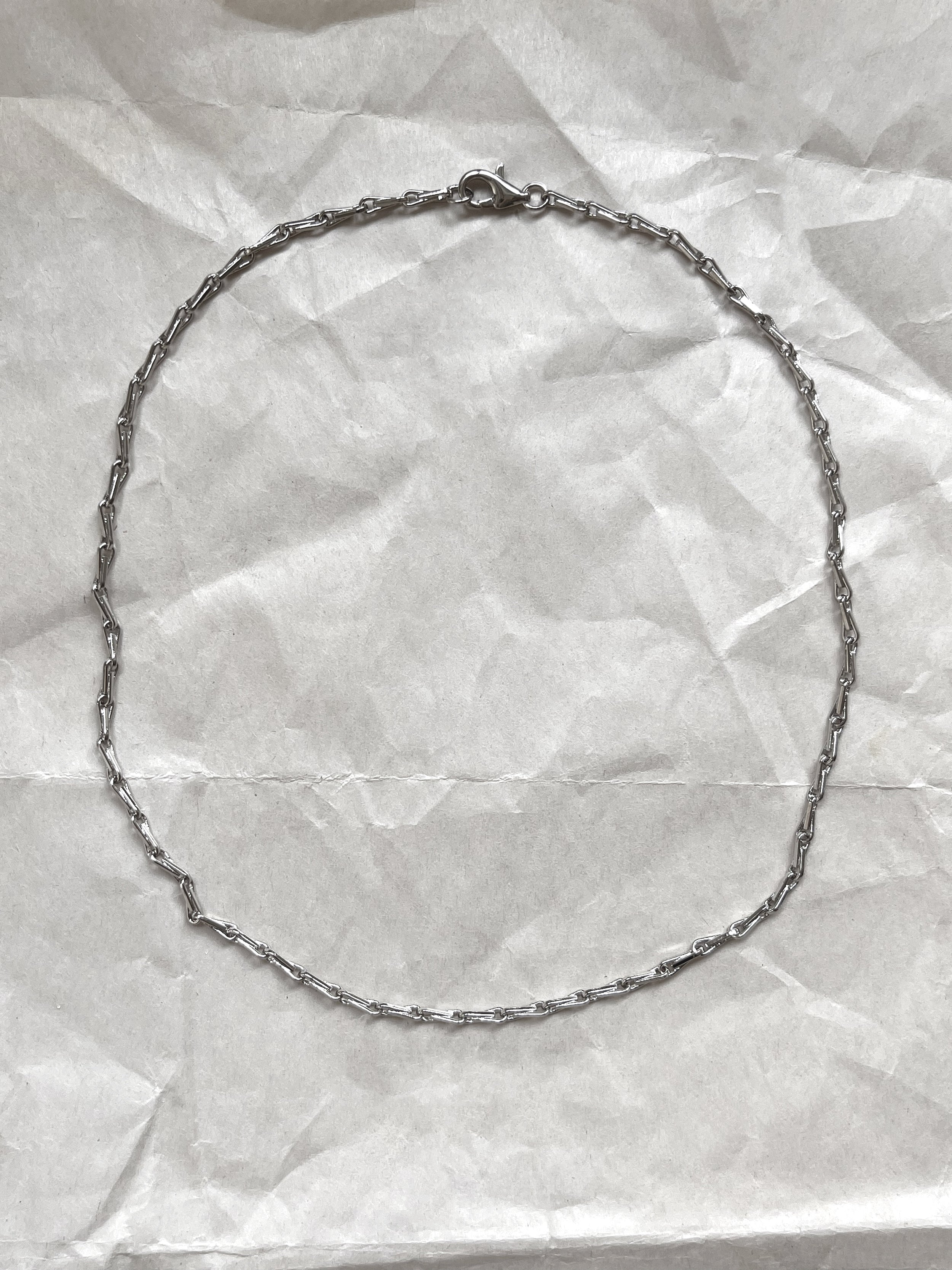 Laura Lombardi Silver Corre Chain