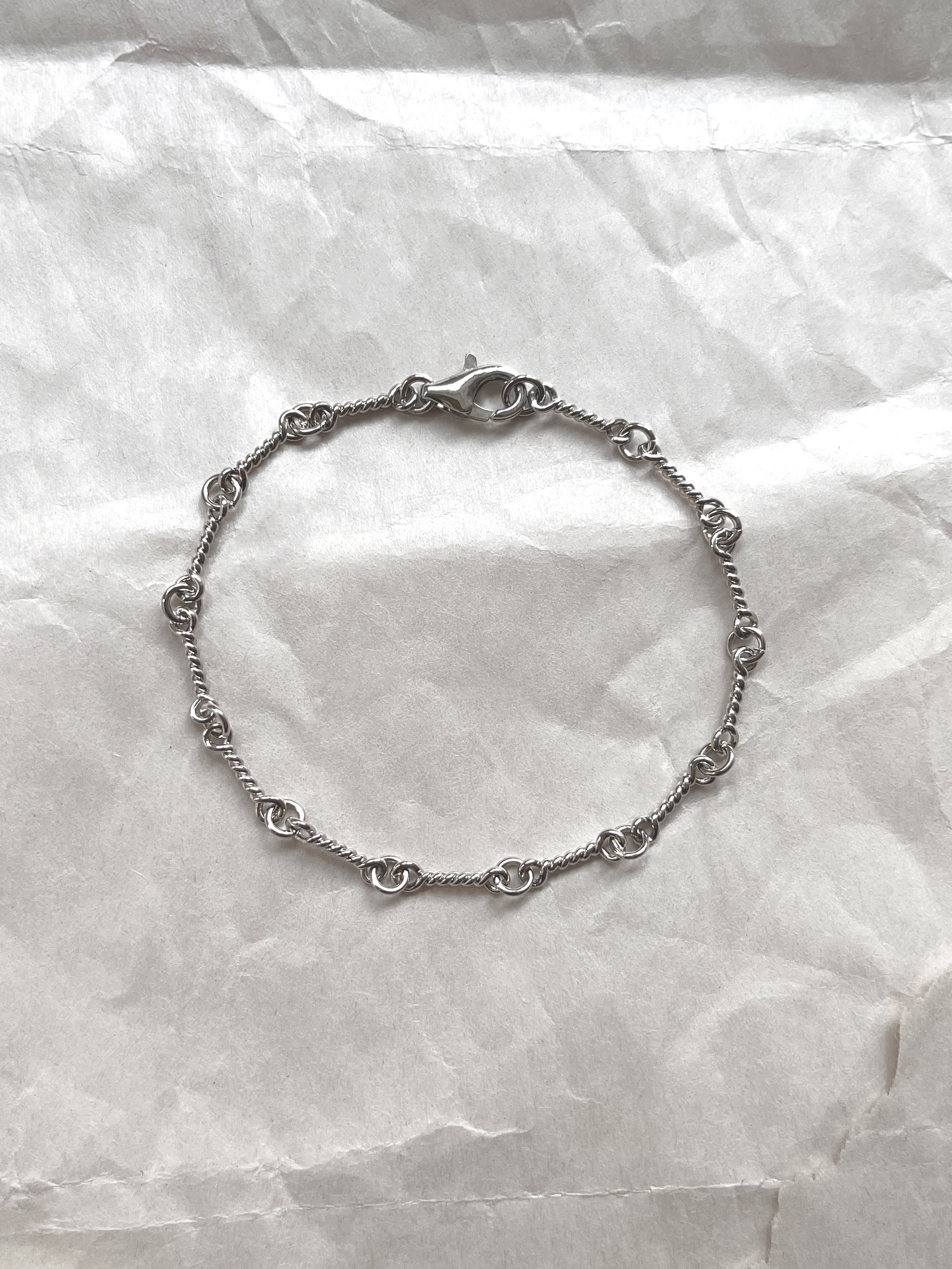 Laura Lombardi Silver Riccio Bracelet